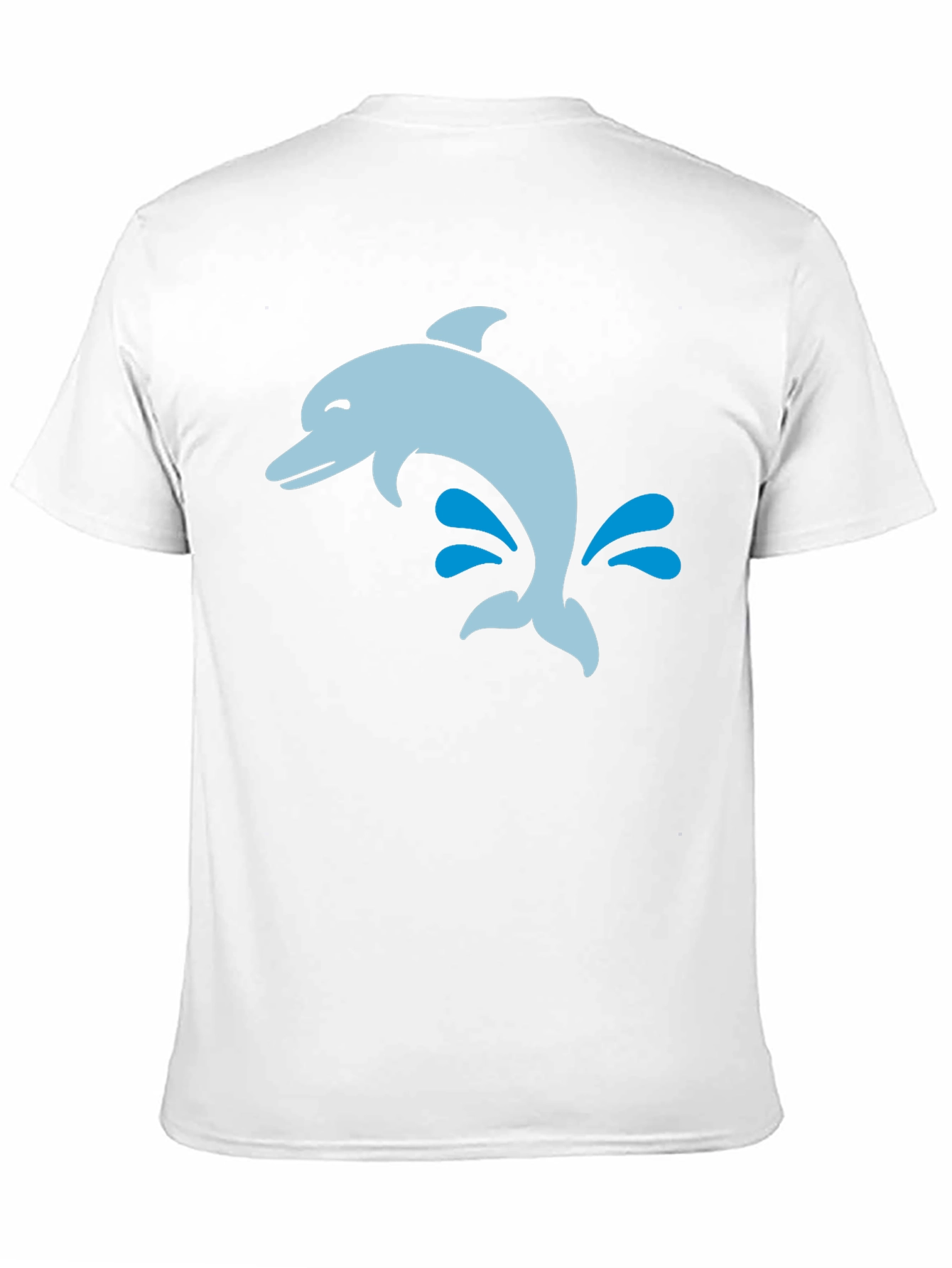 Dolphin Splash Black T-Shirt