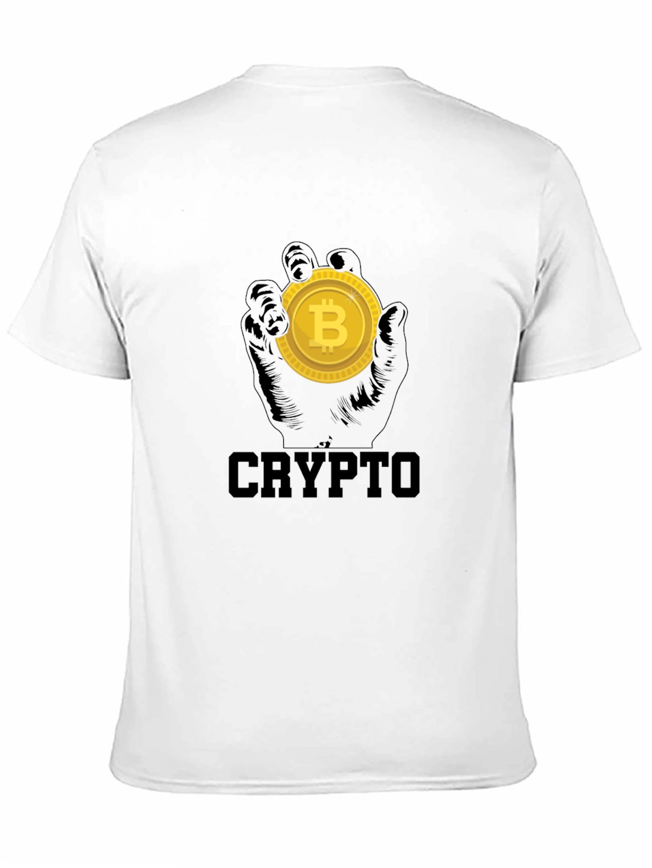 Crypto Bitcoin T-Shirt - Black