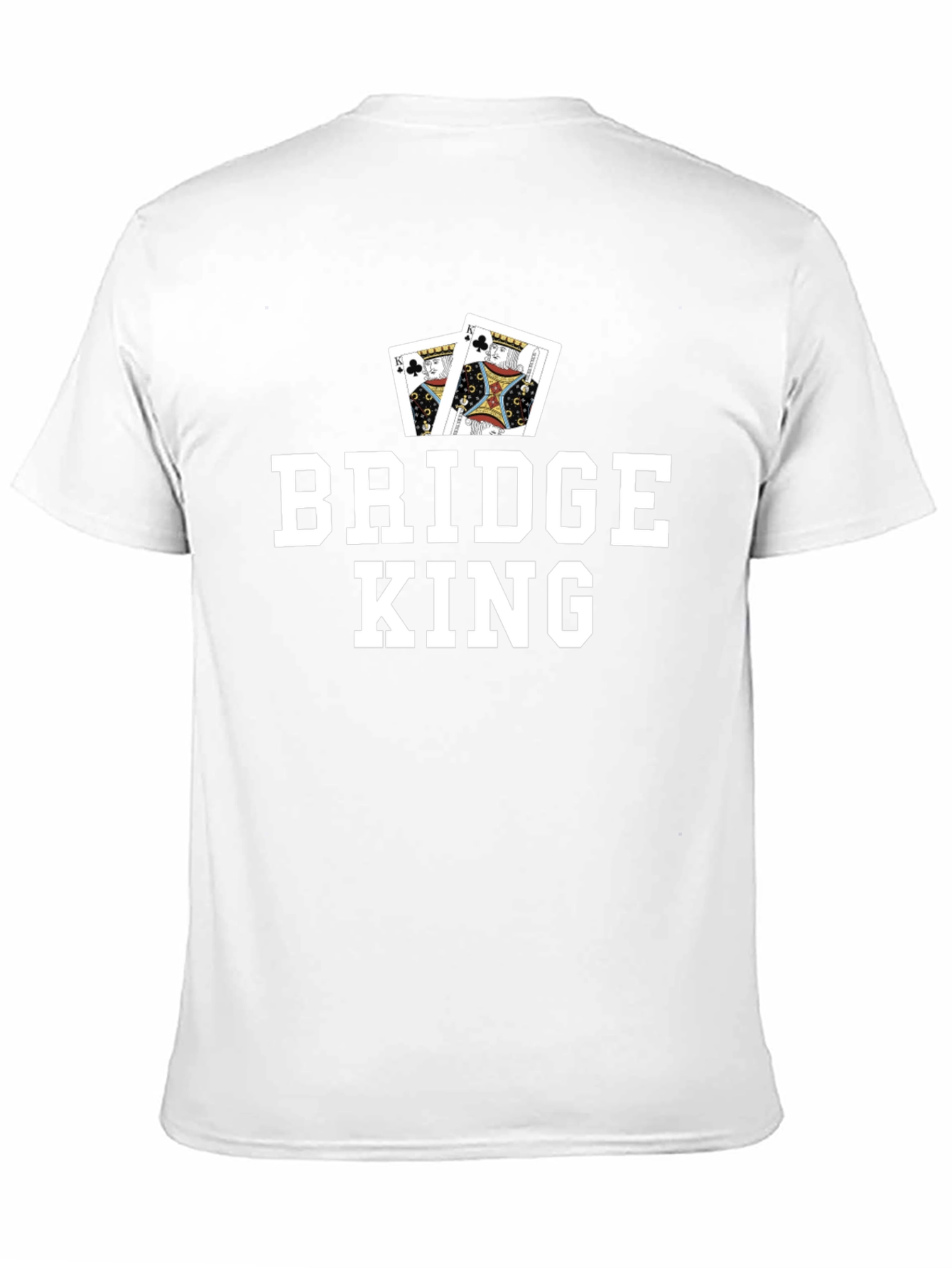 Bridge King Graphic Tee - Card Game T-Shirt