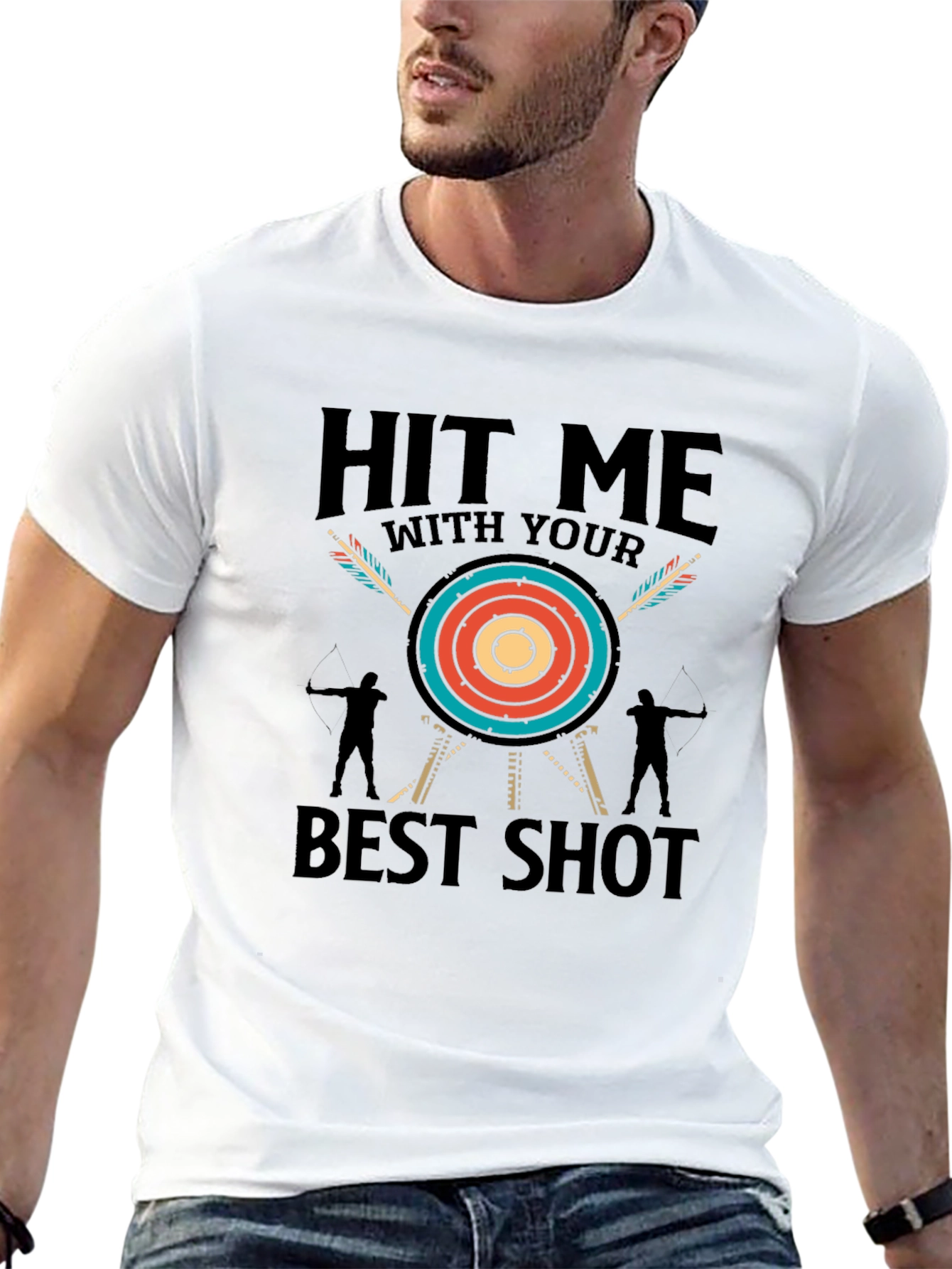 Hit Me With Your Best Shot Archery T-Shirt