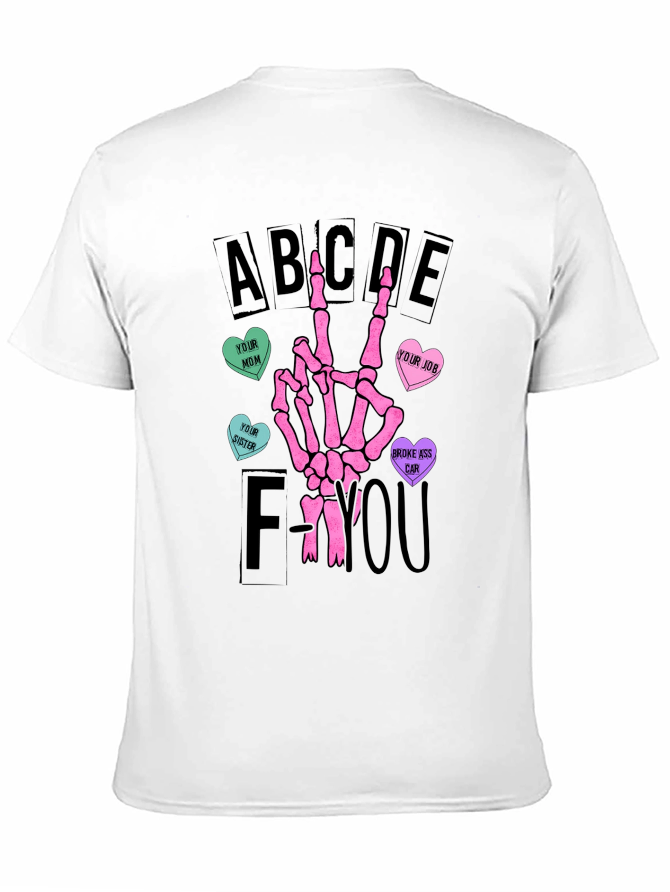 Skeleton Hand Valentines Day T-Shirt