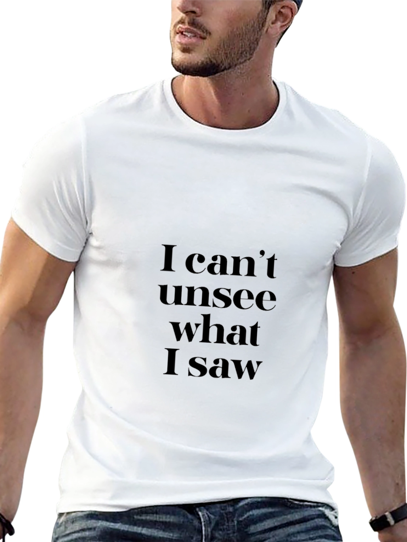 I Cant Unsee What I Saw Black T-Shirt