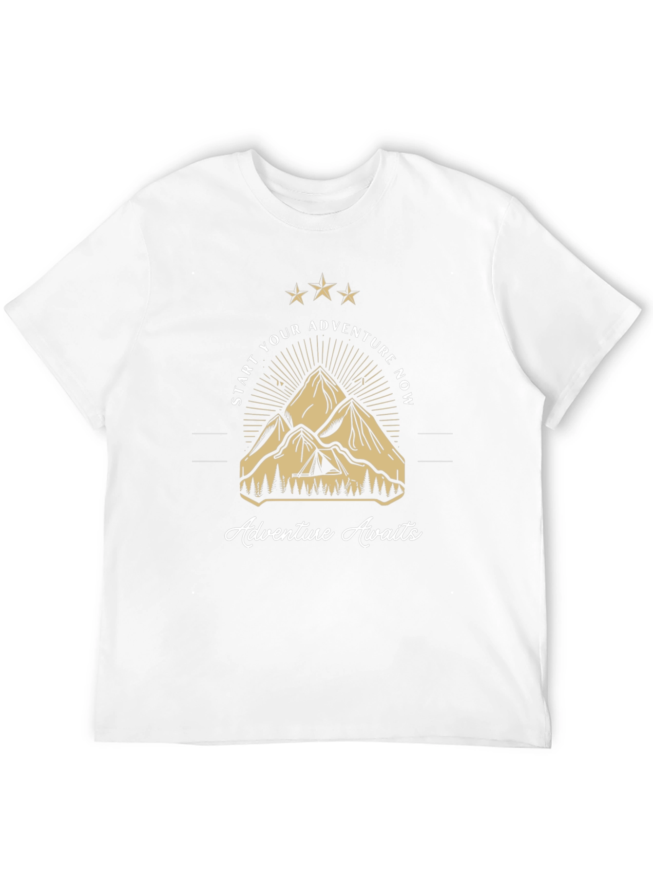 Adventure Awaits Mountain Graphic Tee