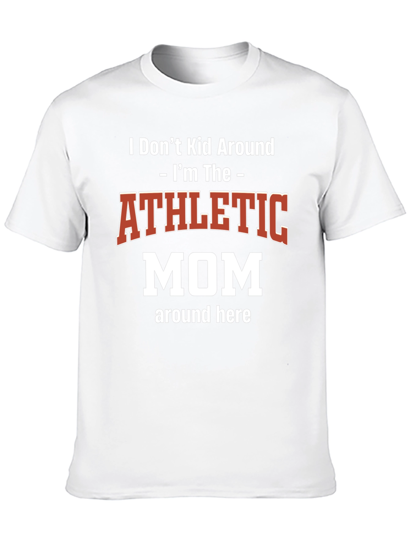 Athletic Mom T-Shirt - Stylish & Comfortable Tee