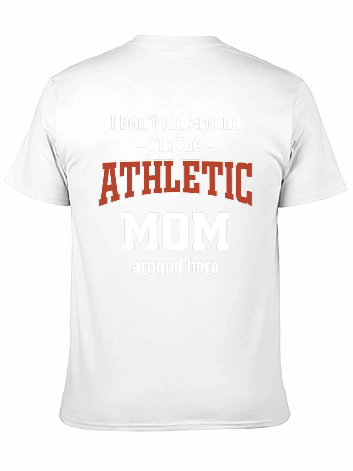 Athletic Mom T-Shirt - Stylish & Comfortable Tee