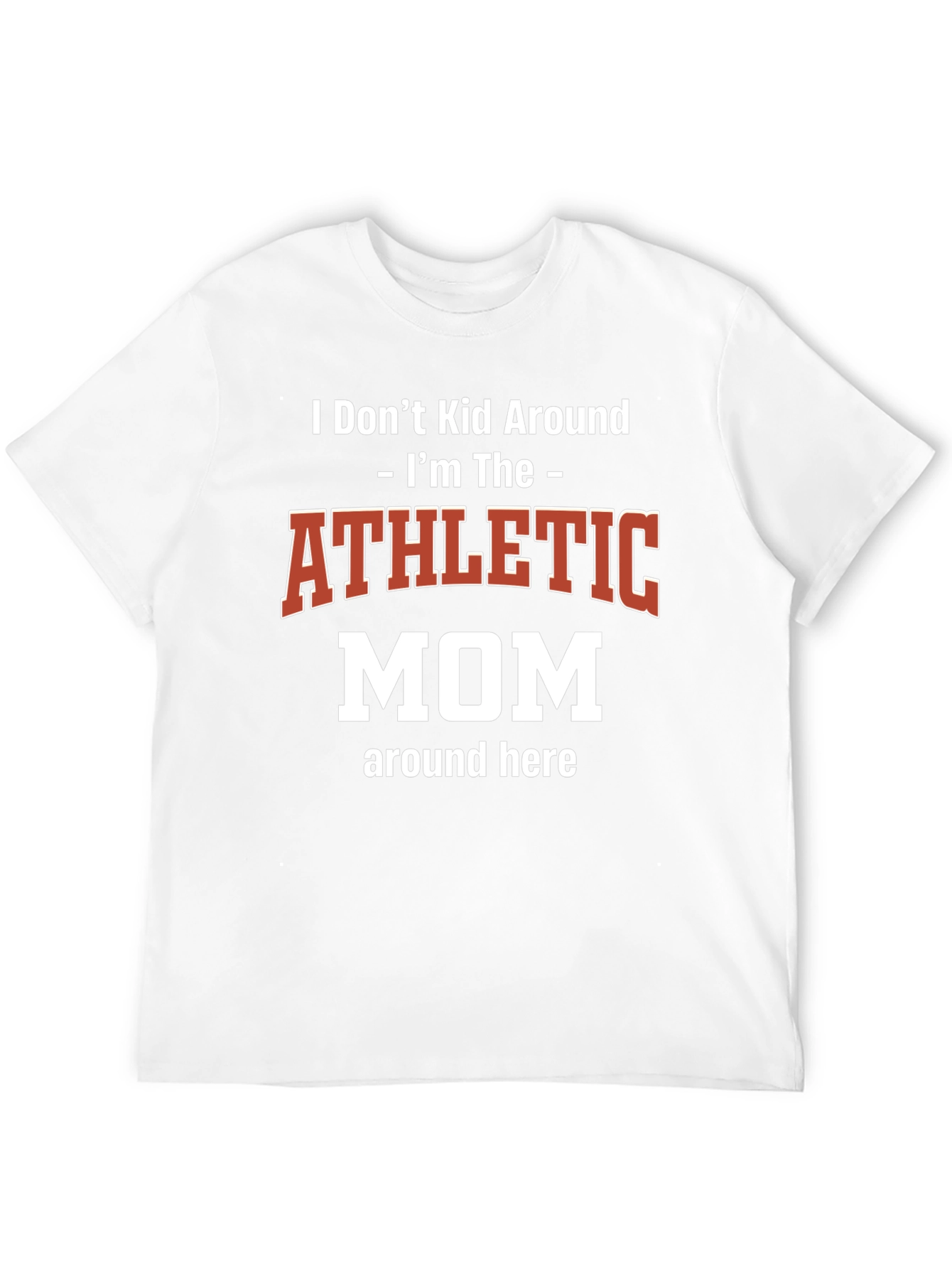 Athletic Mom T-Shirt - Stylish & Comfortable Tee