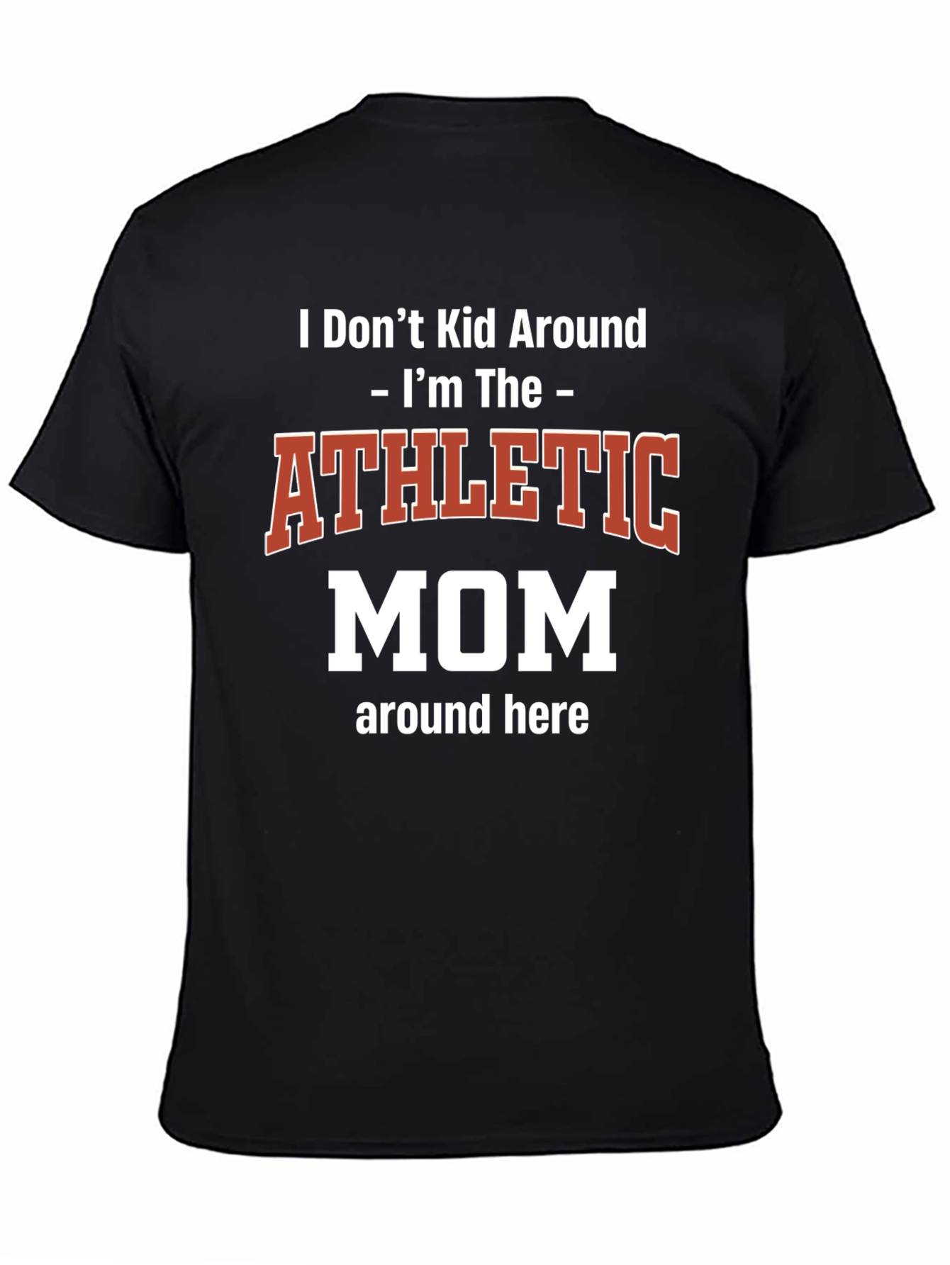 Athletic Mom T-Shirt - Stylish & Comfortable Tee