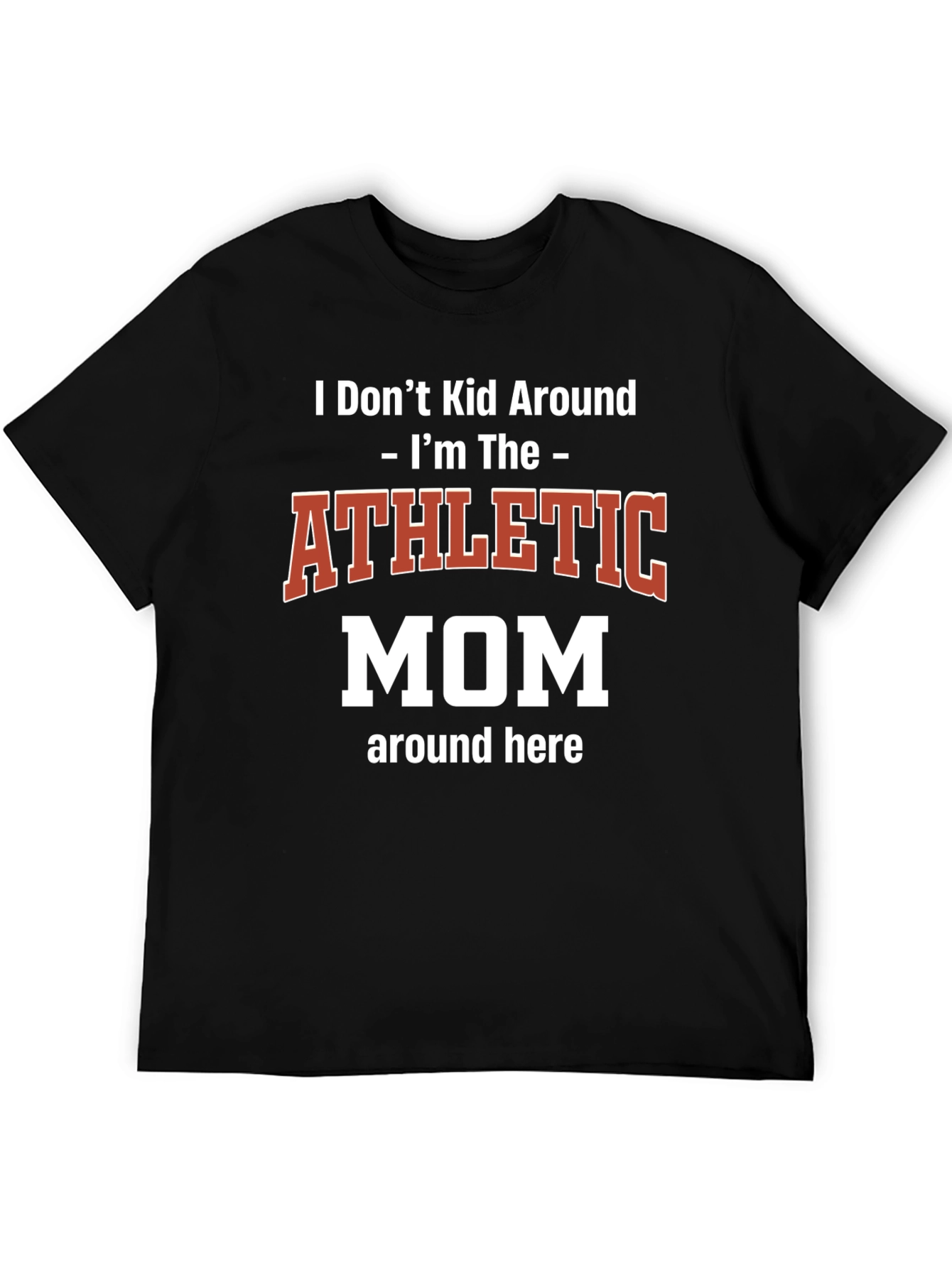 Athletic Mom T-Shirt - Stylish & Comfortable Tee