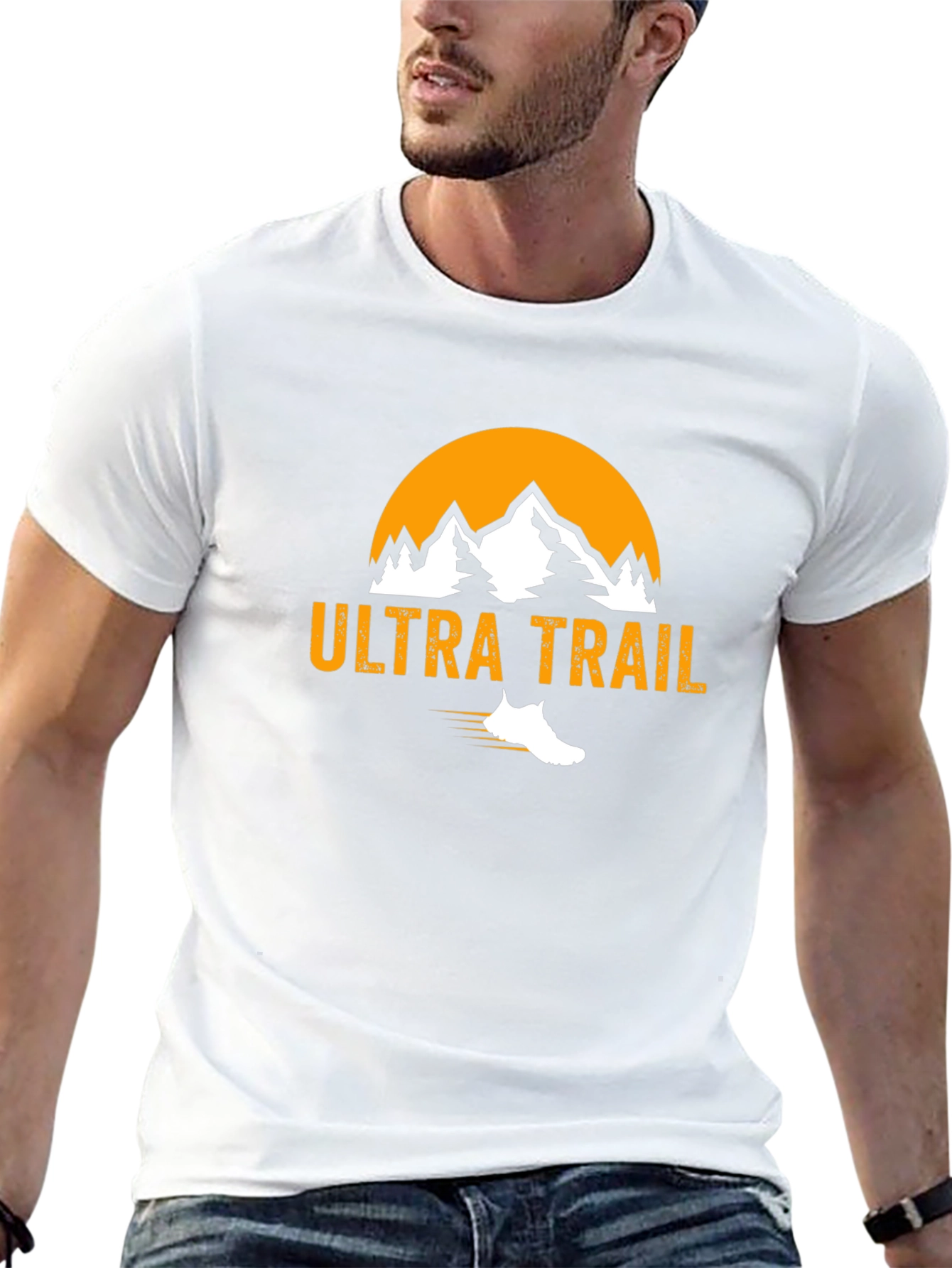 Ultra Trail Running Graphic Tee