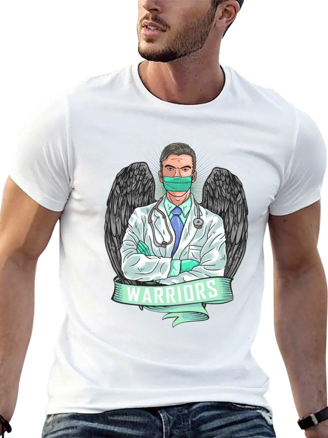 Heroic Doctor T-Shirt - Medical Warrior Apparel