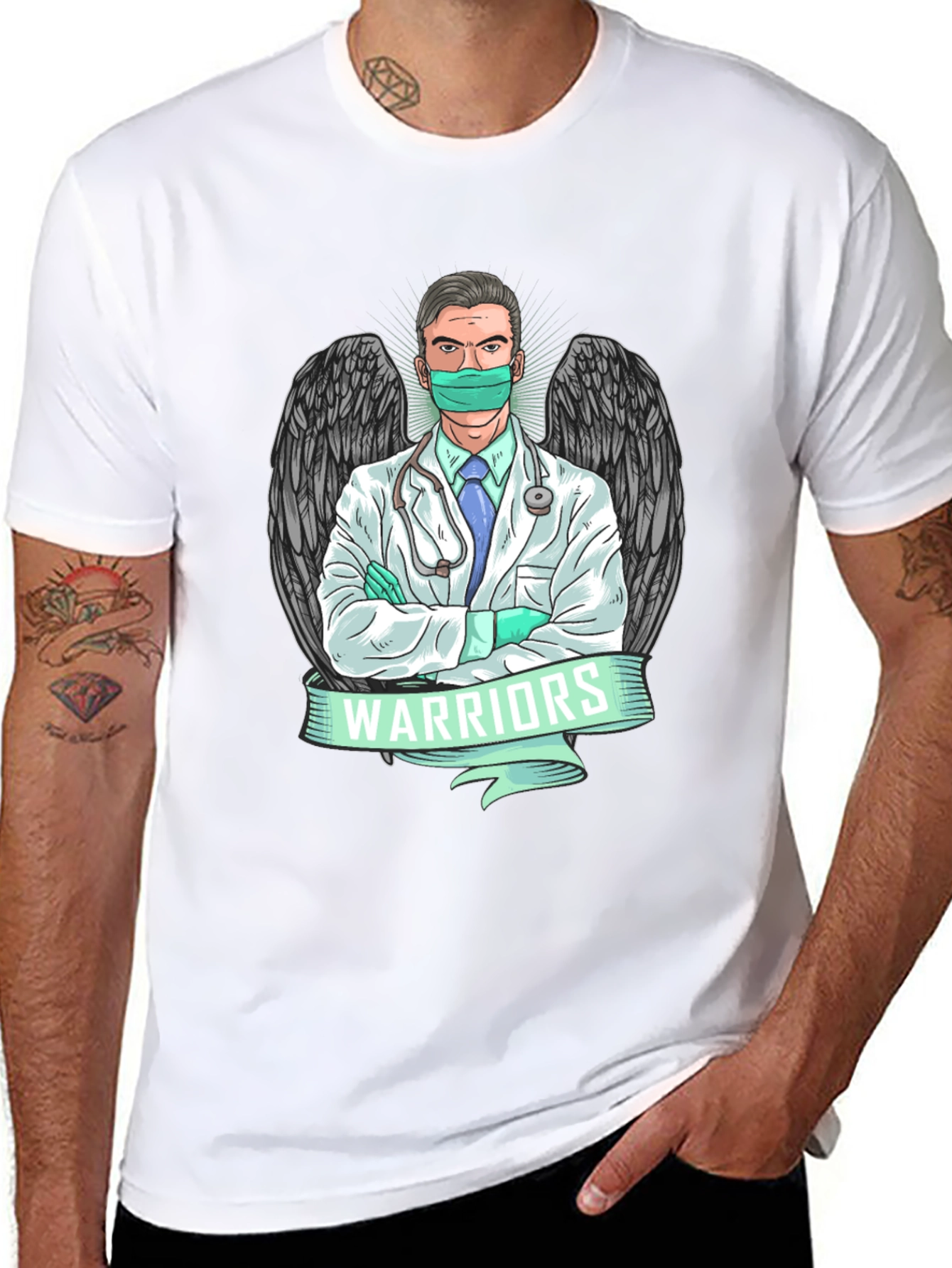 Heroic Doctor T-Shirt - Medical Warrior Apparel