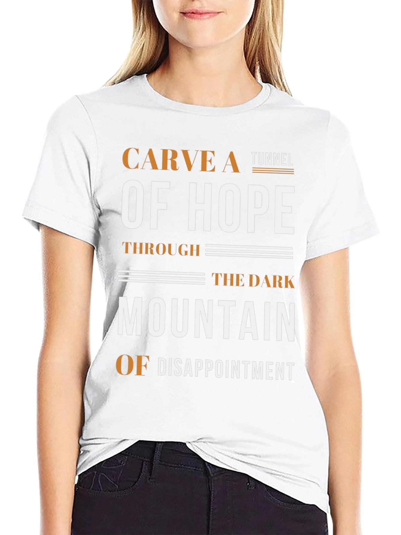 Carve A Tunnel of Hope Graphic Tee