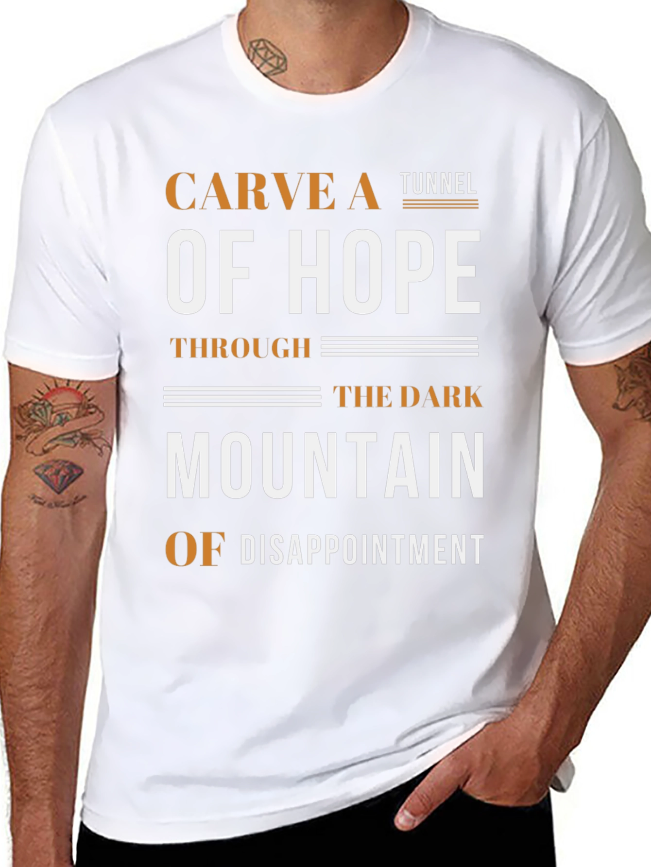 Carve A Tunnel of Hope Graphic Tee