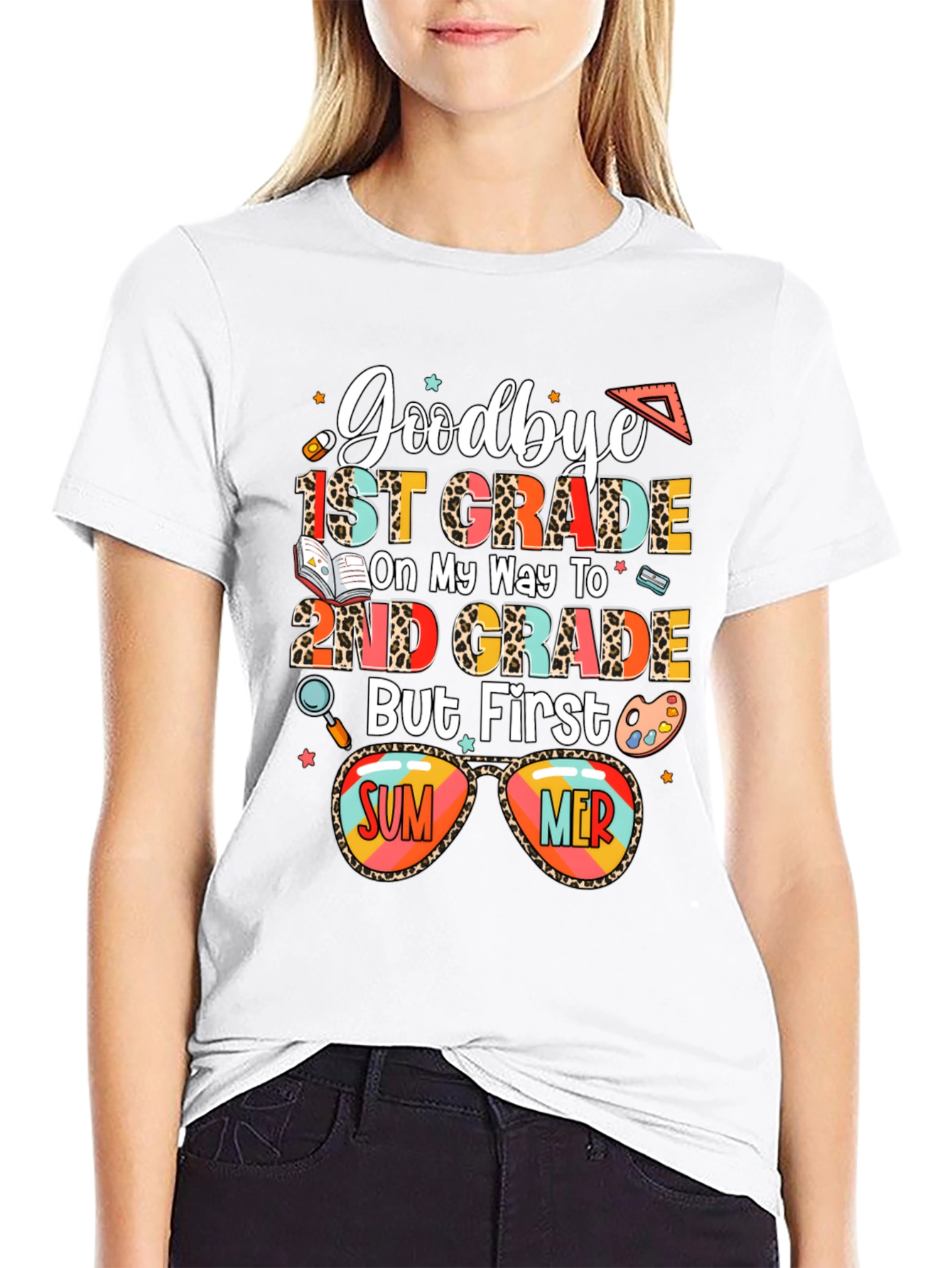 Goodbye 1st Grade Summer Vacation T-Shirt