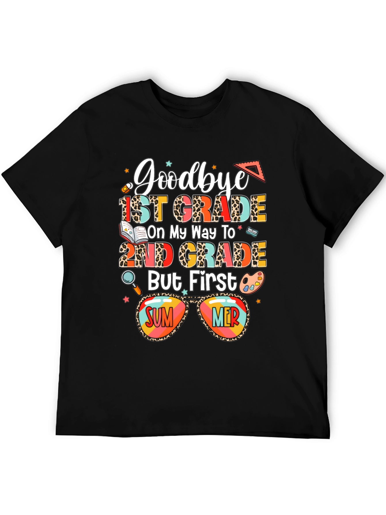 Goodbye 1st Grade Summer Vacation T-Shirt