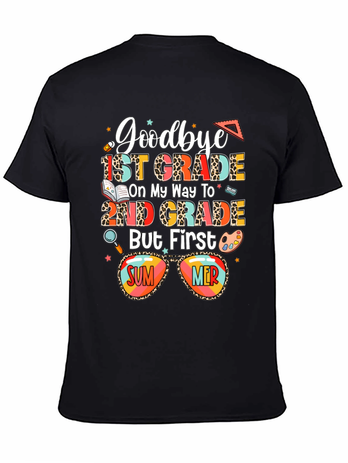 Goodbye 1st Grade Summer Vacation T-Shirt