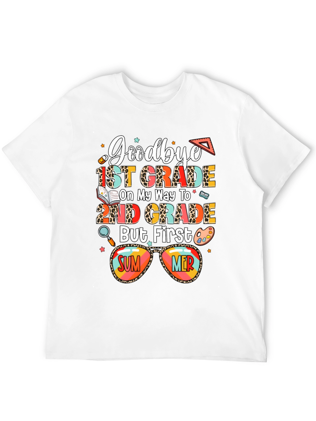 Goodbye 1st Grade Summer Vacation T-Shirt
