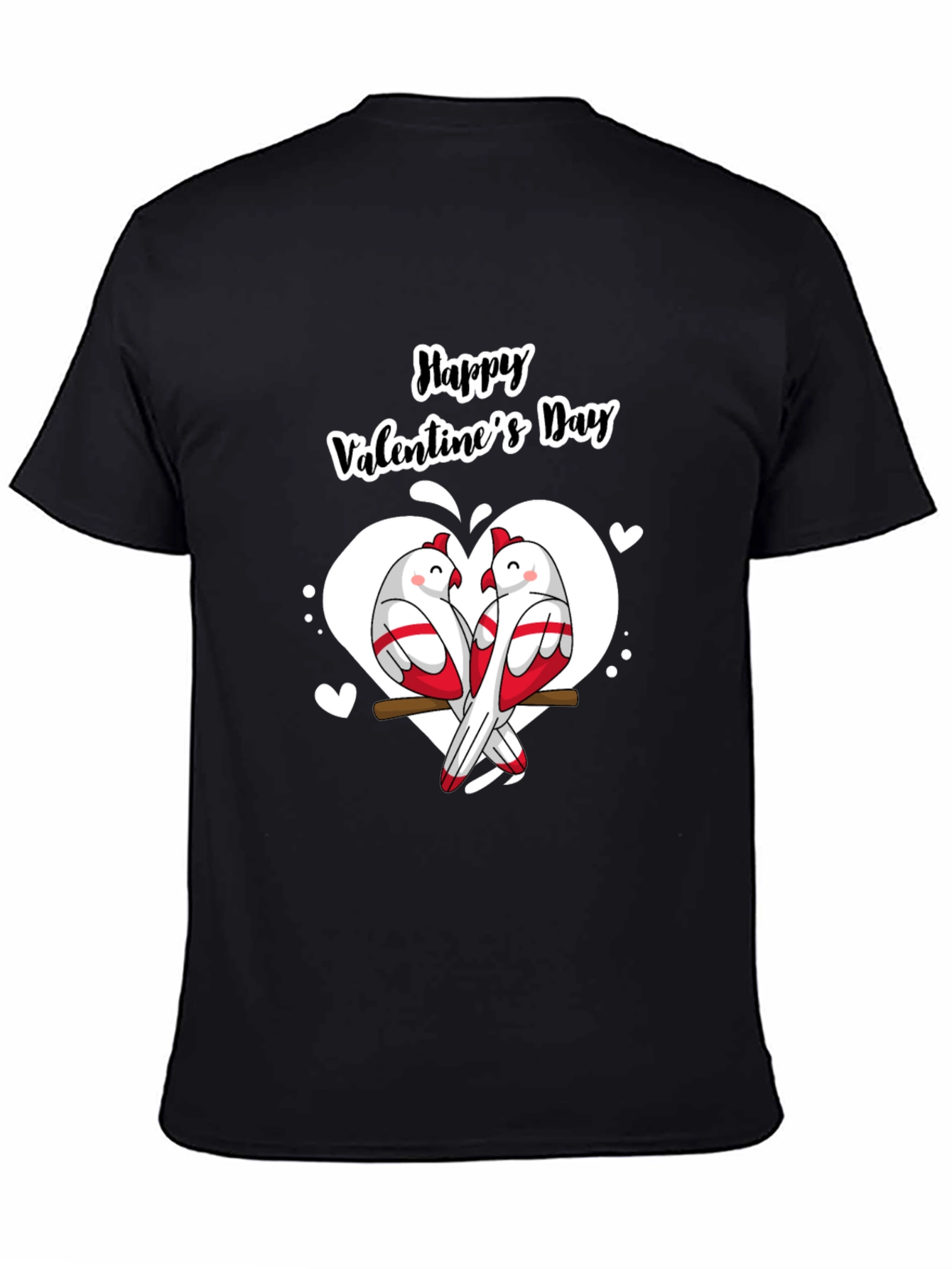Happy Valentines Day Birds T-Shirt