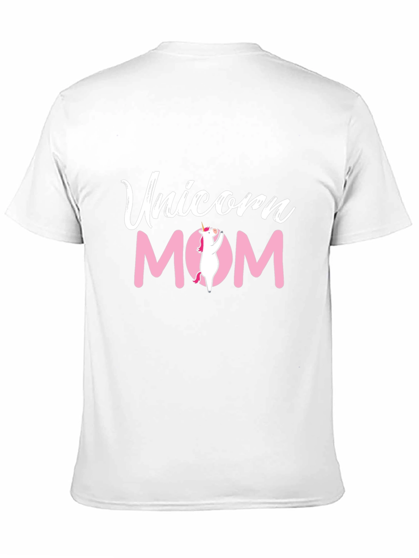 Unicorn Mom Graphic Tee - Black