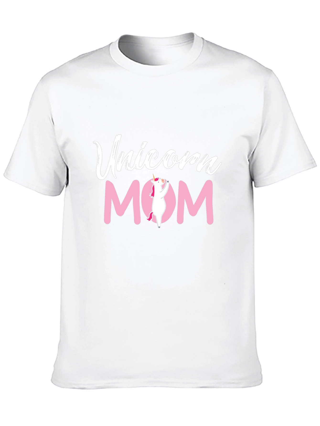 Unicorn Mom Graphic Tee - Black