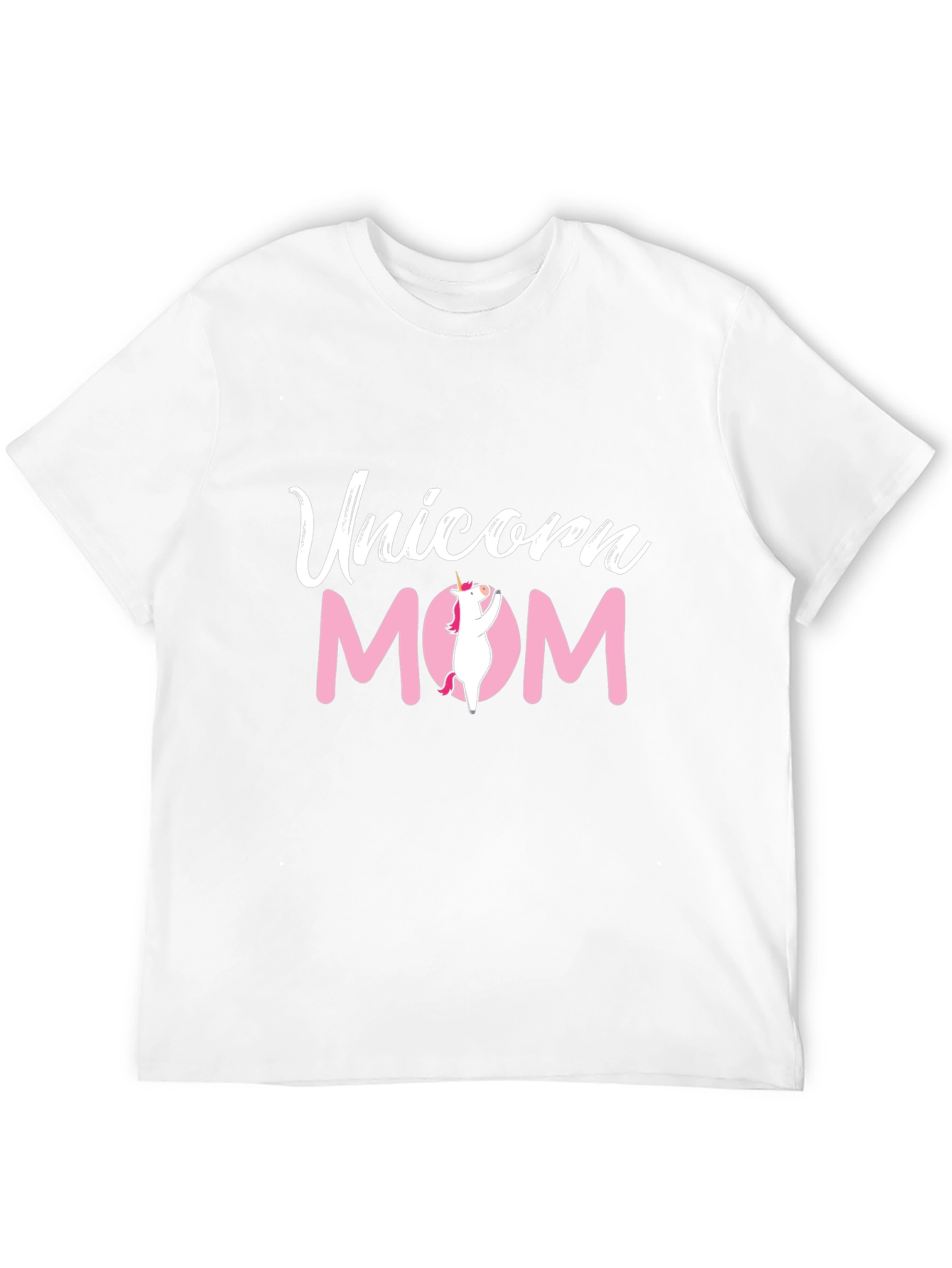 Unicorn Mom Graphic Tee - Black