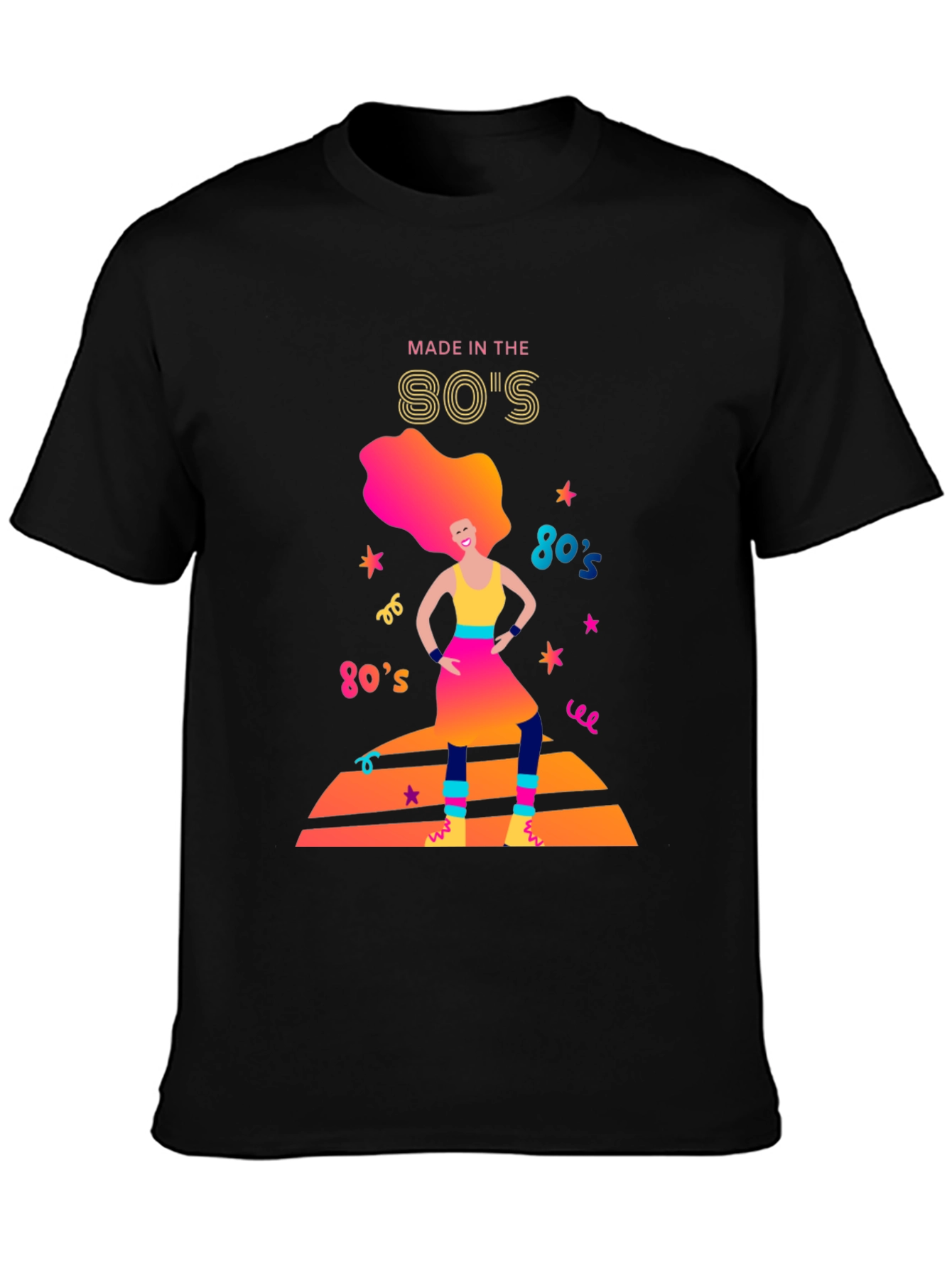 Retro 80s Graphic Tee - Totally Awesome!