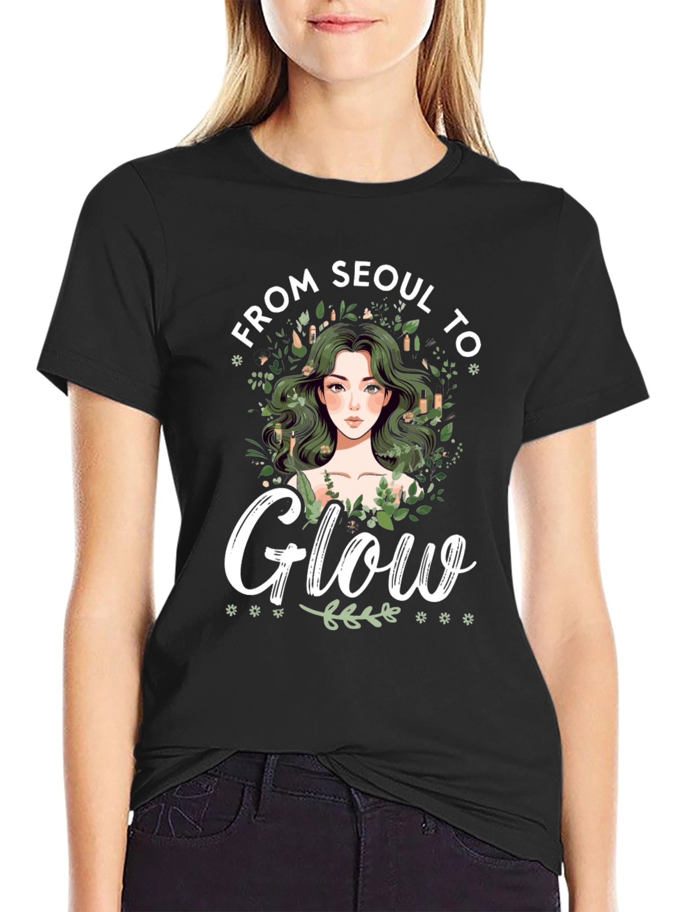 Seoul to Glow Graphic Print Tee