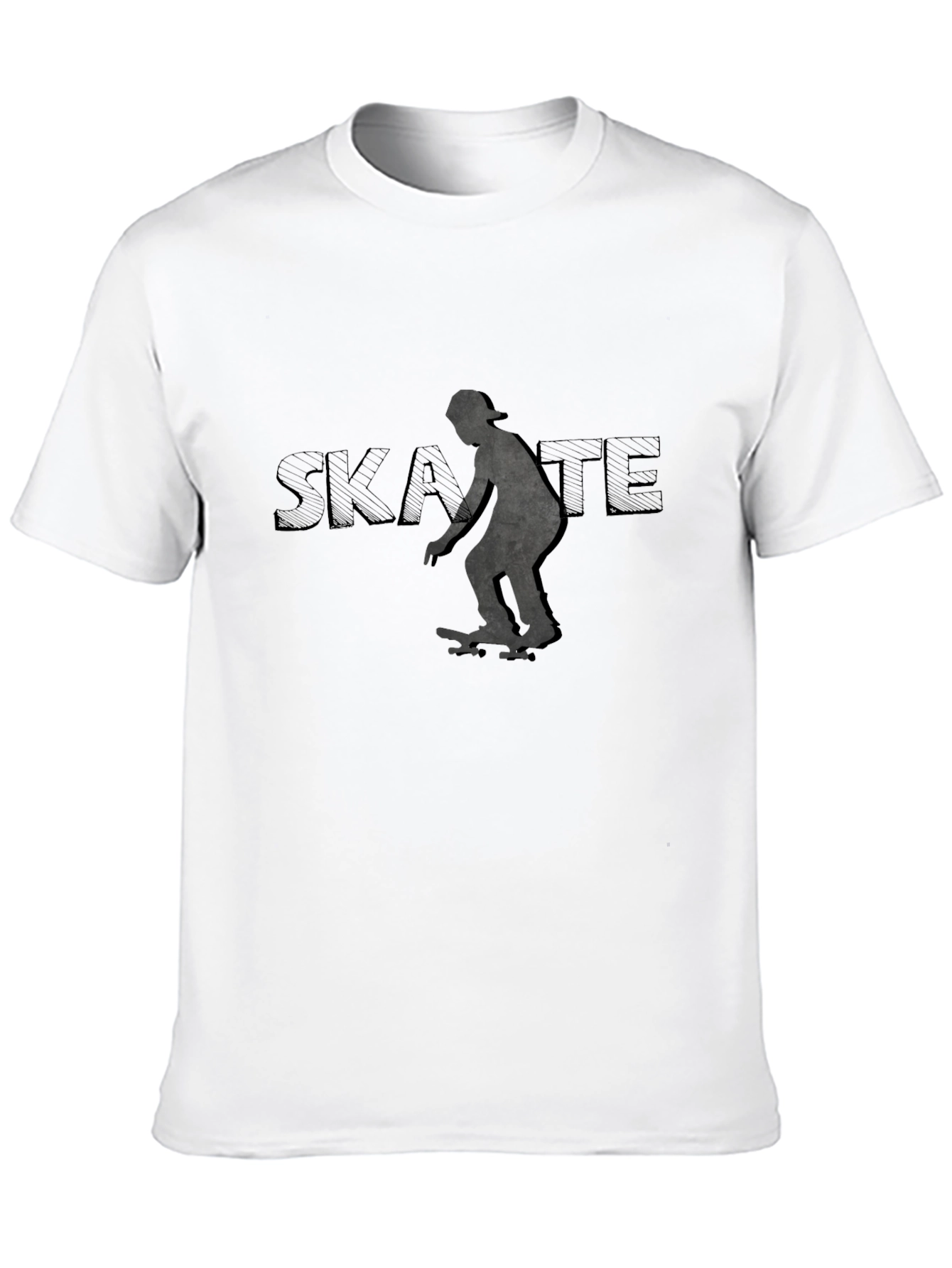 Skateboarding Graphic Tee - Cool Casual Style