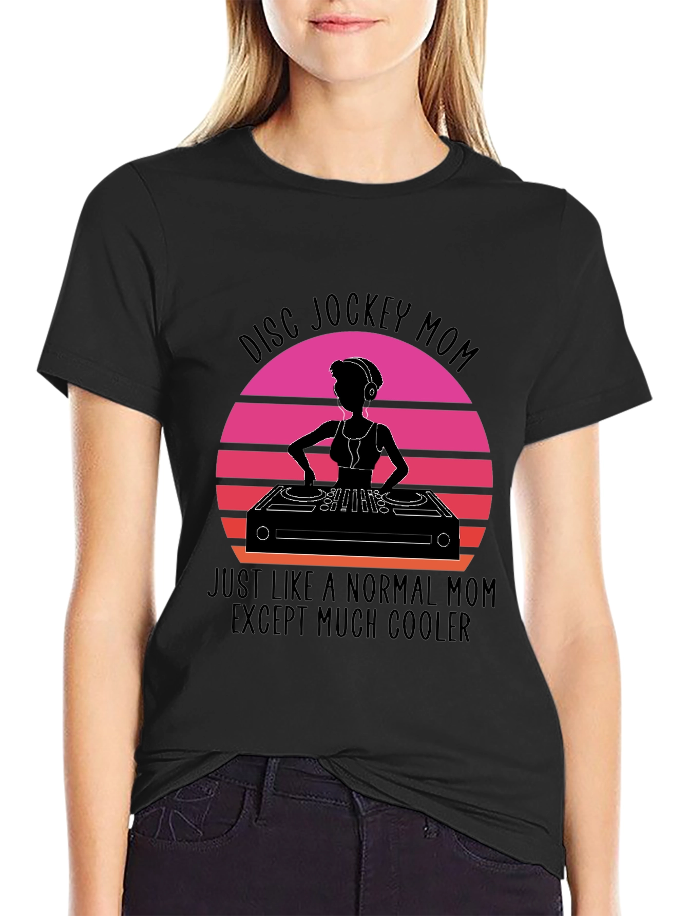 Disc Jockey Mom Graphic Tee