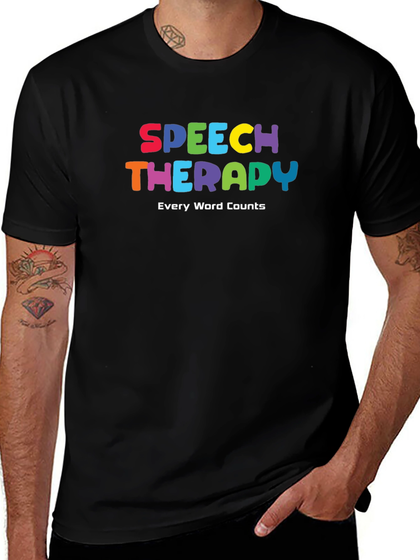 Speech Therapy T-Shirt: Every Word Counts