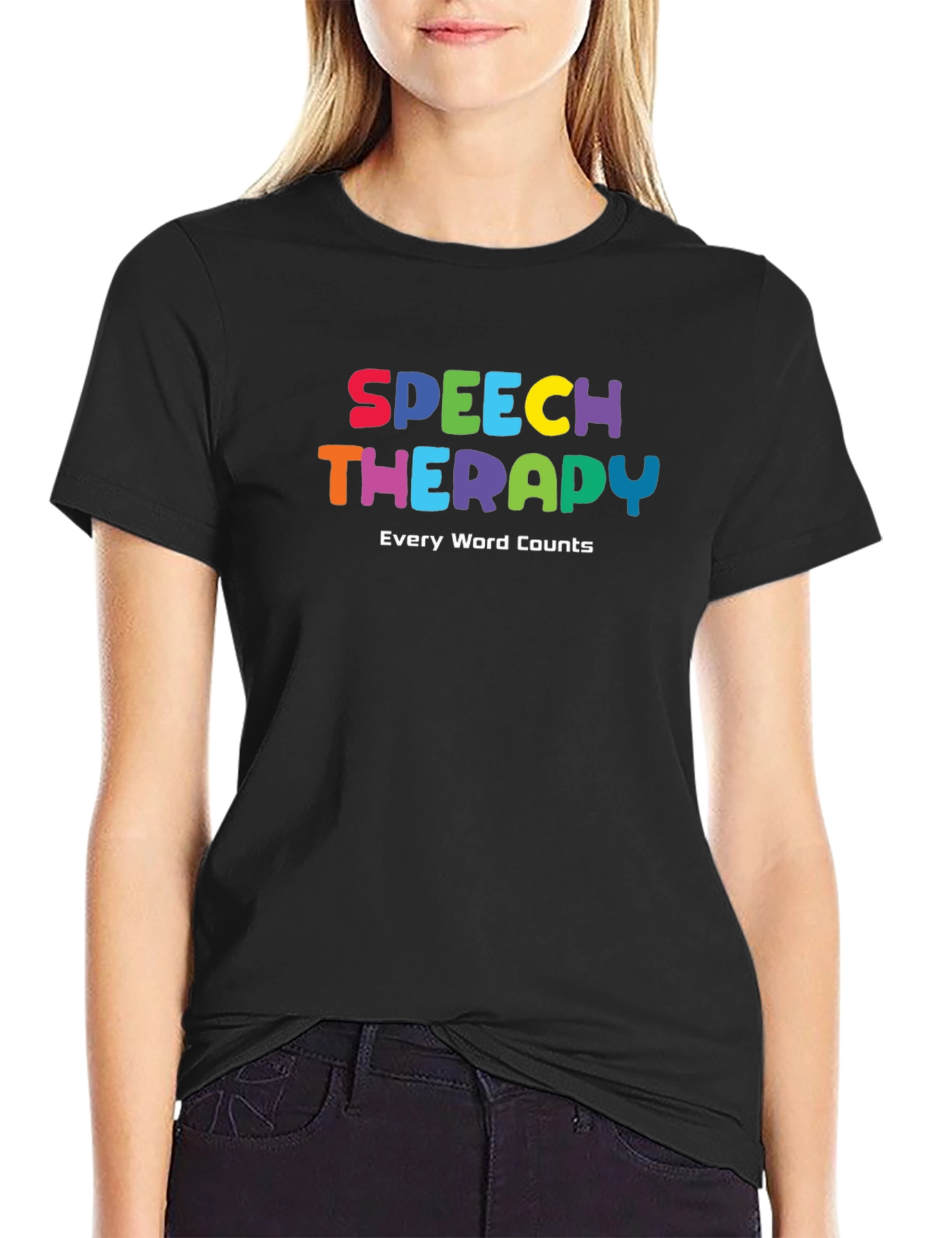 Speech Therapy T-Shirt: Every Word Counts