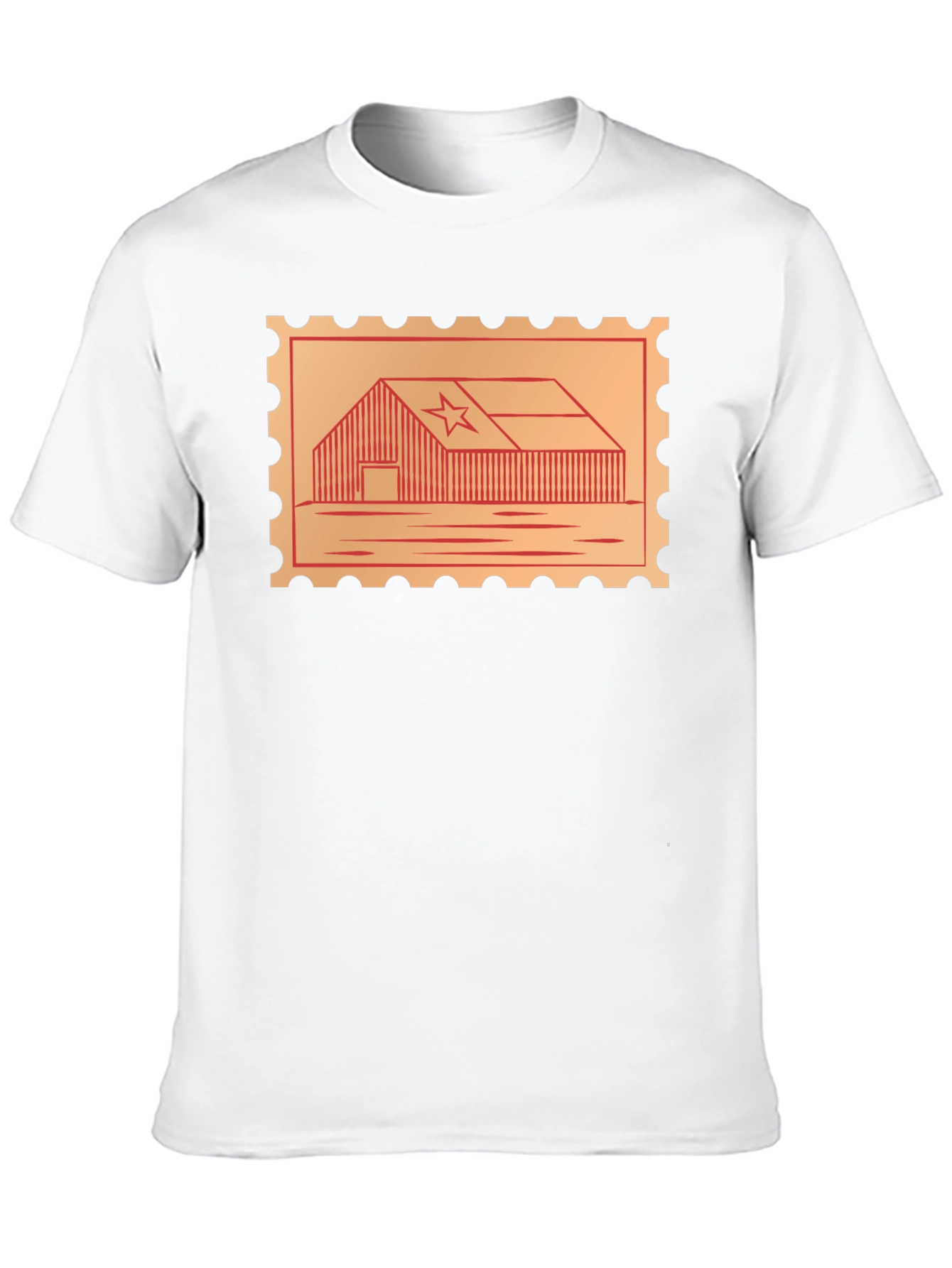 Texas Barn Stamp T-Shirt - Graphic Tee