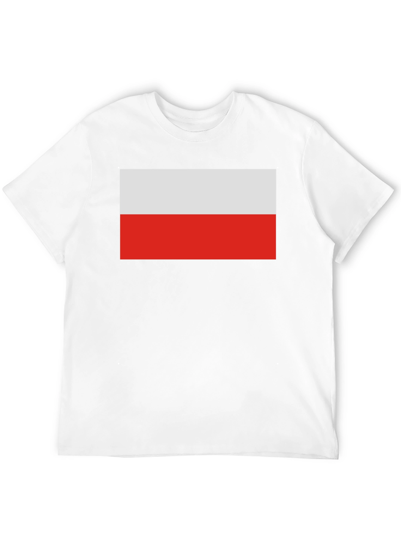 Poland Flag T-Shirt - Black Casual Tee