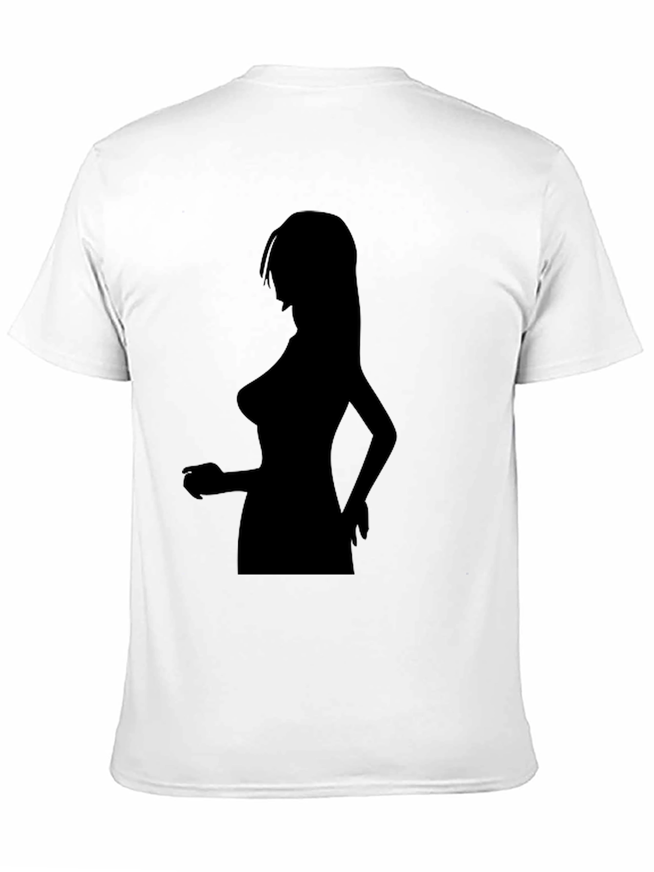 Silhouette Graphic Print Mens T-Shirt