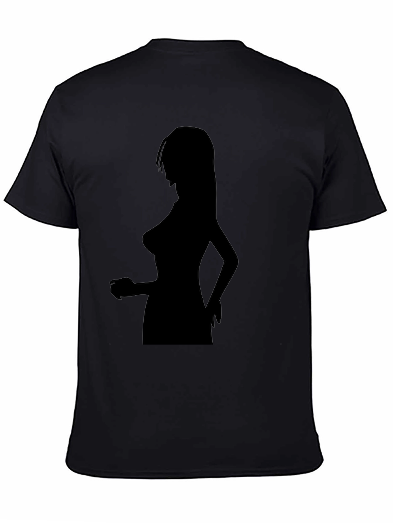 Silhouette Graphic Print Mens T-Shirt