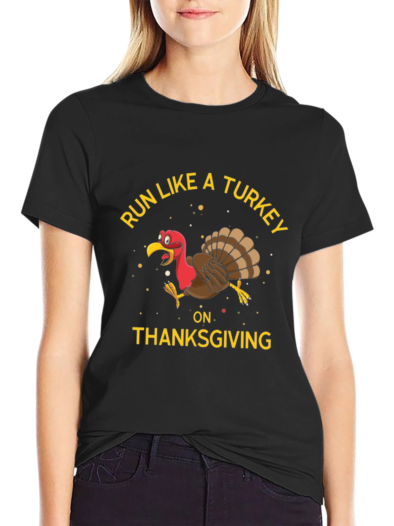 Run Like a Turkey Thanksgiving T-Shirt