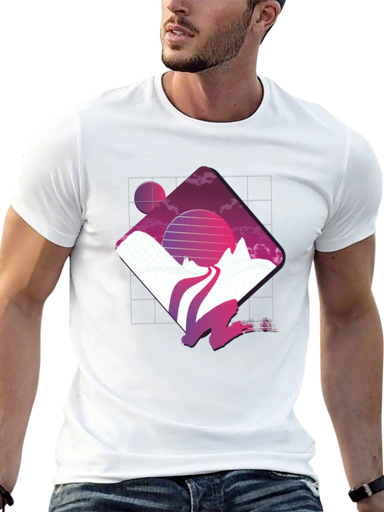 Retro Wave Graphic Tee