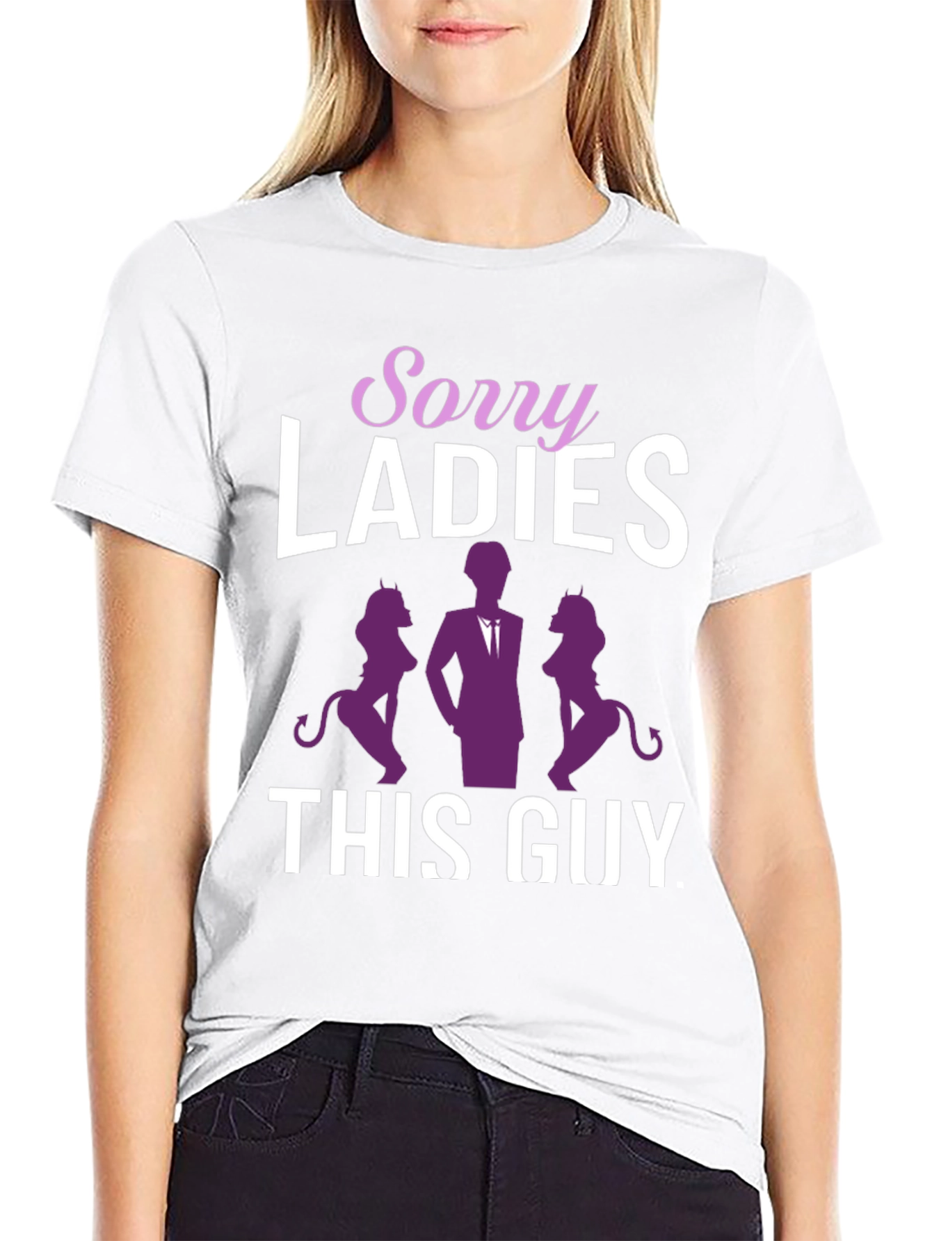 Sorry Ladies This Guy Graphic T-Shirt