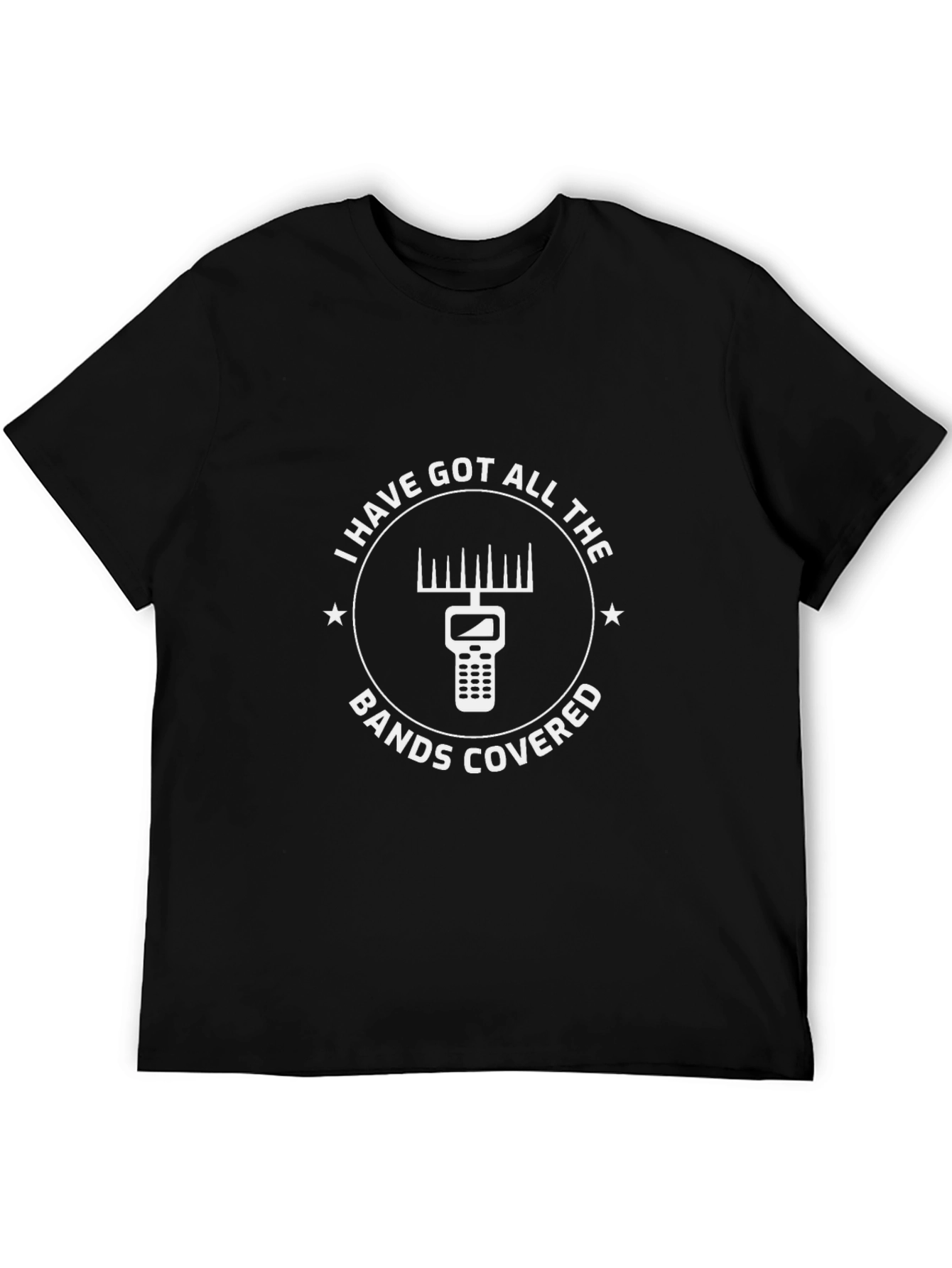 All Bands Covered Funny T-Shirt
