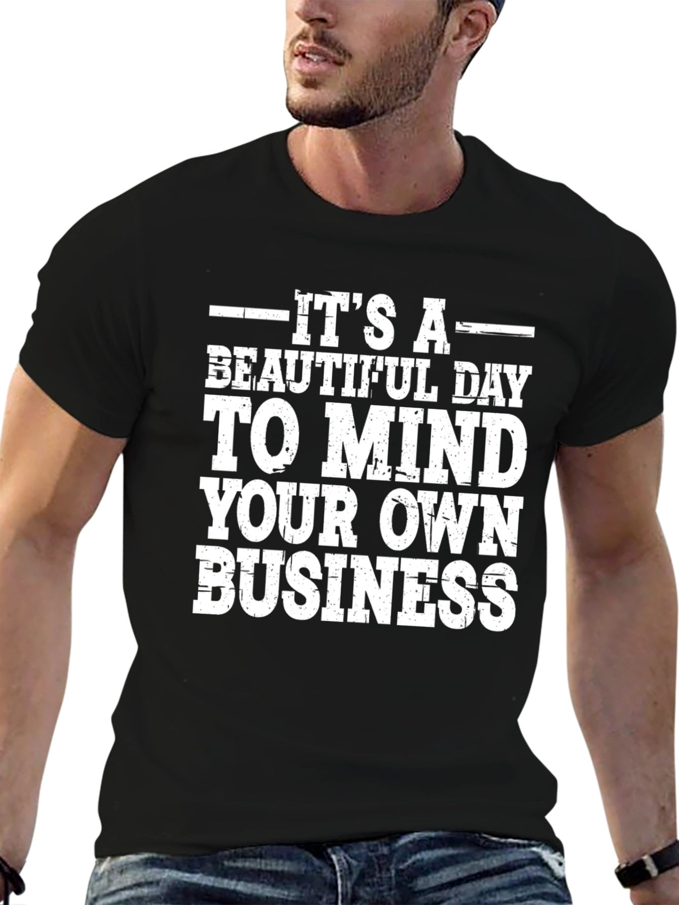 Mind Your Own Business Graphic T-Shirt