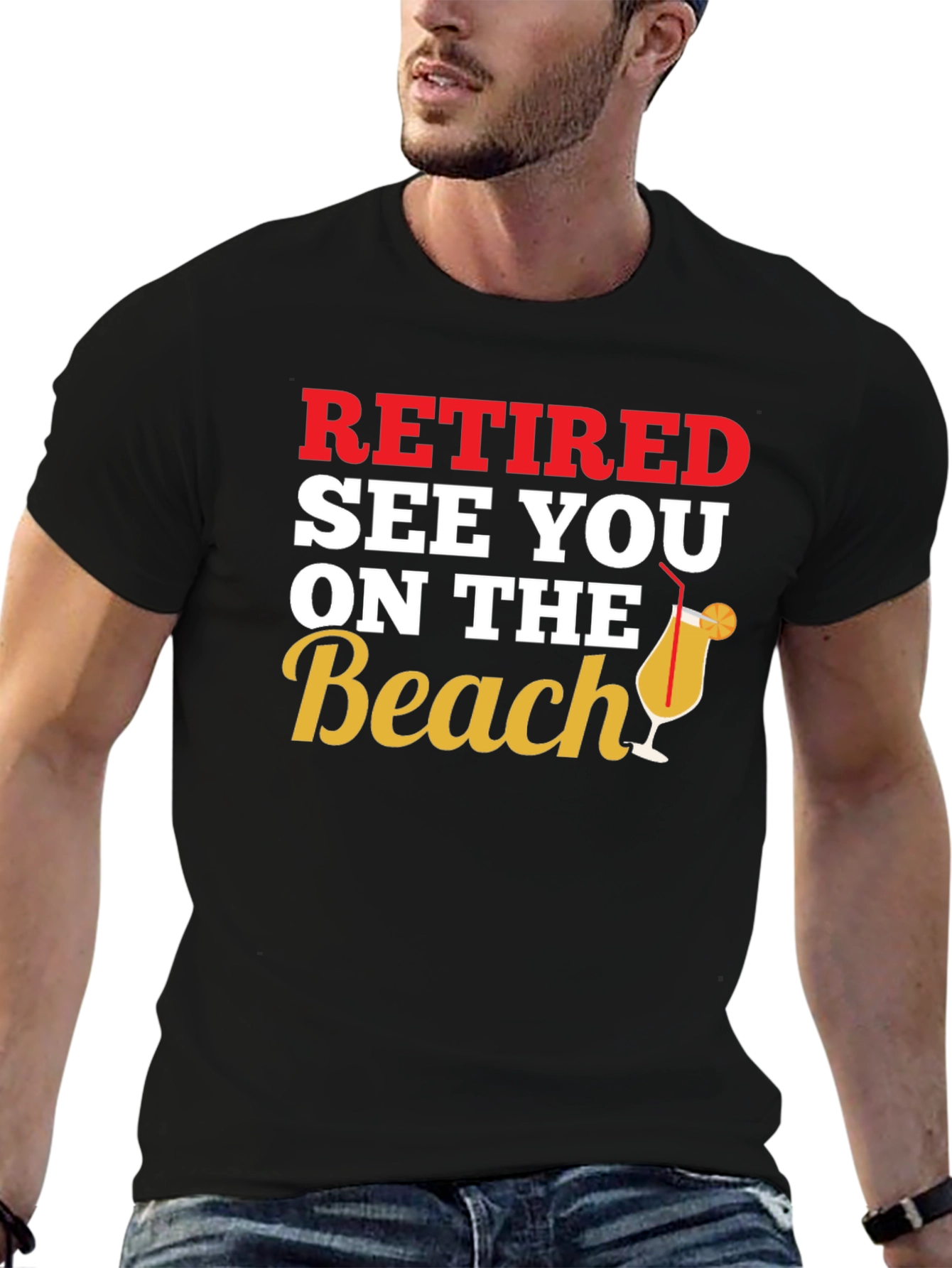 Retired Beach T-Shirt