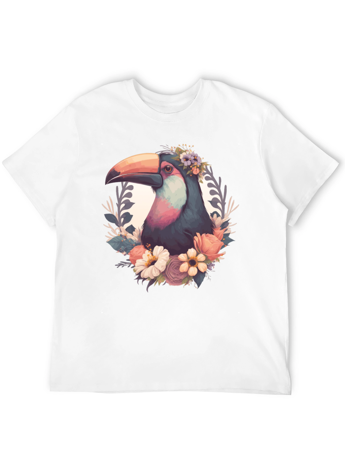 Floral Toucan Graphic Tee