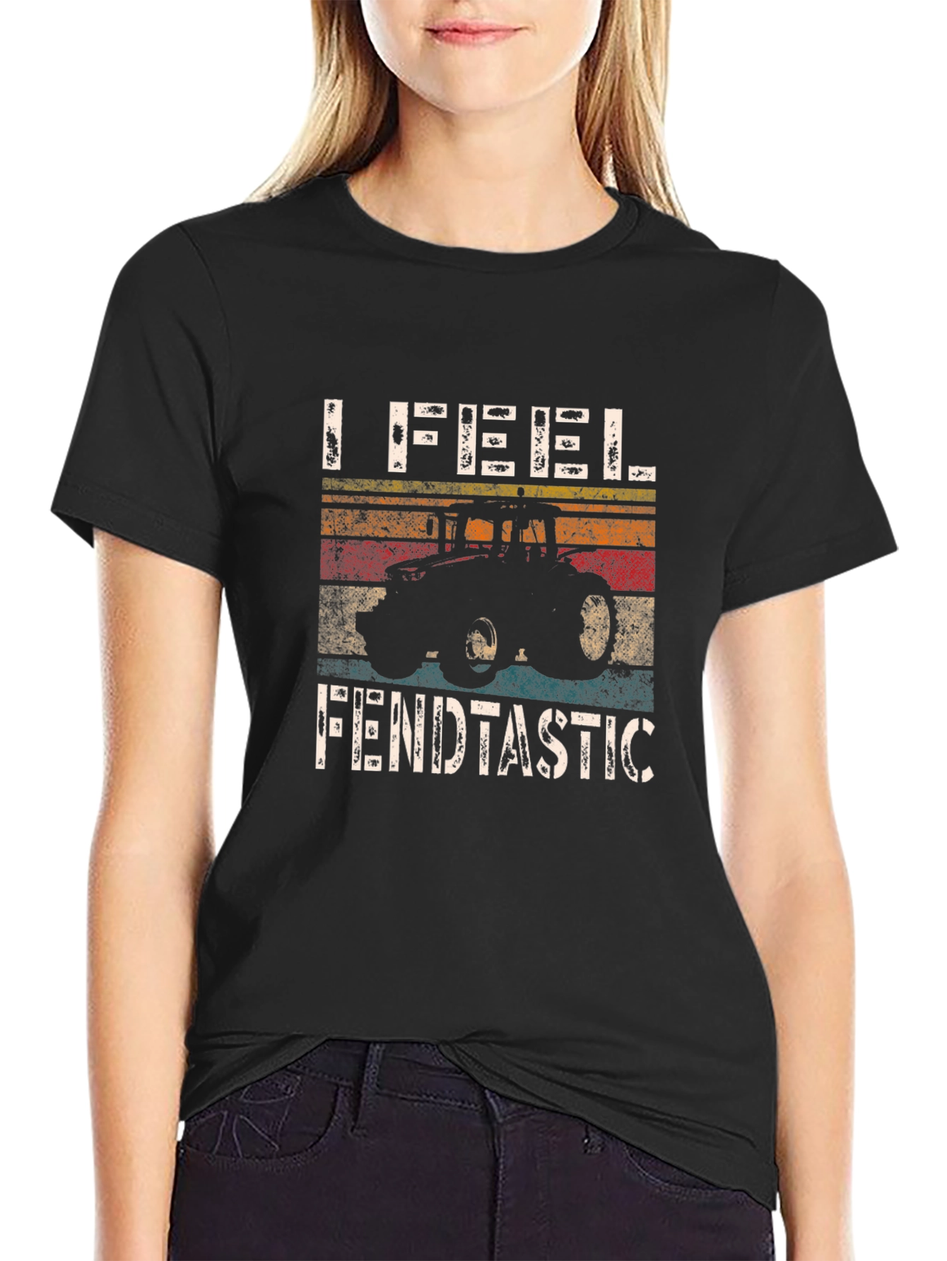 I Feel Fendtastic Tractor Graphic Tee