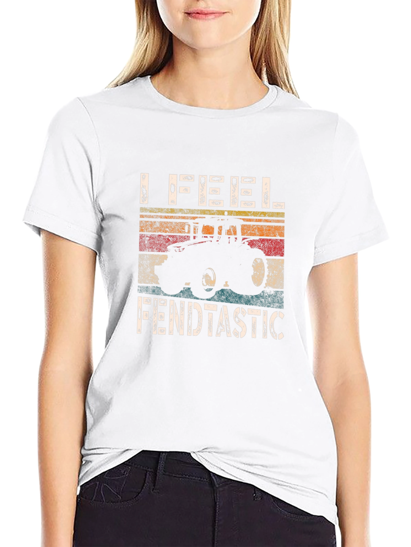 I Feel Fendtastic Tractor Graphic Tee