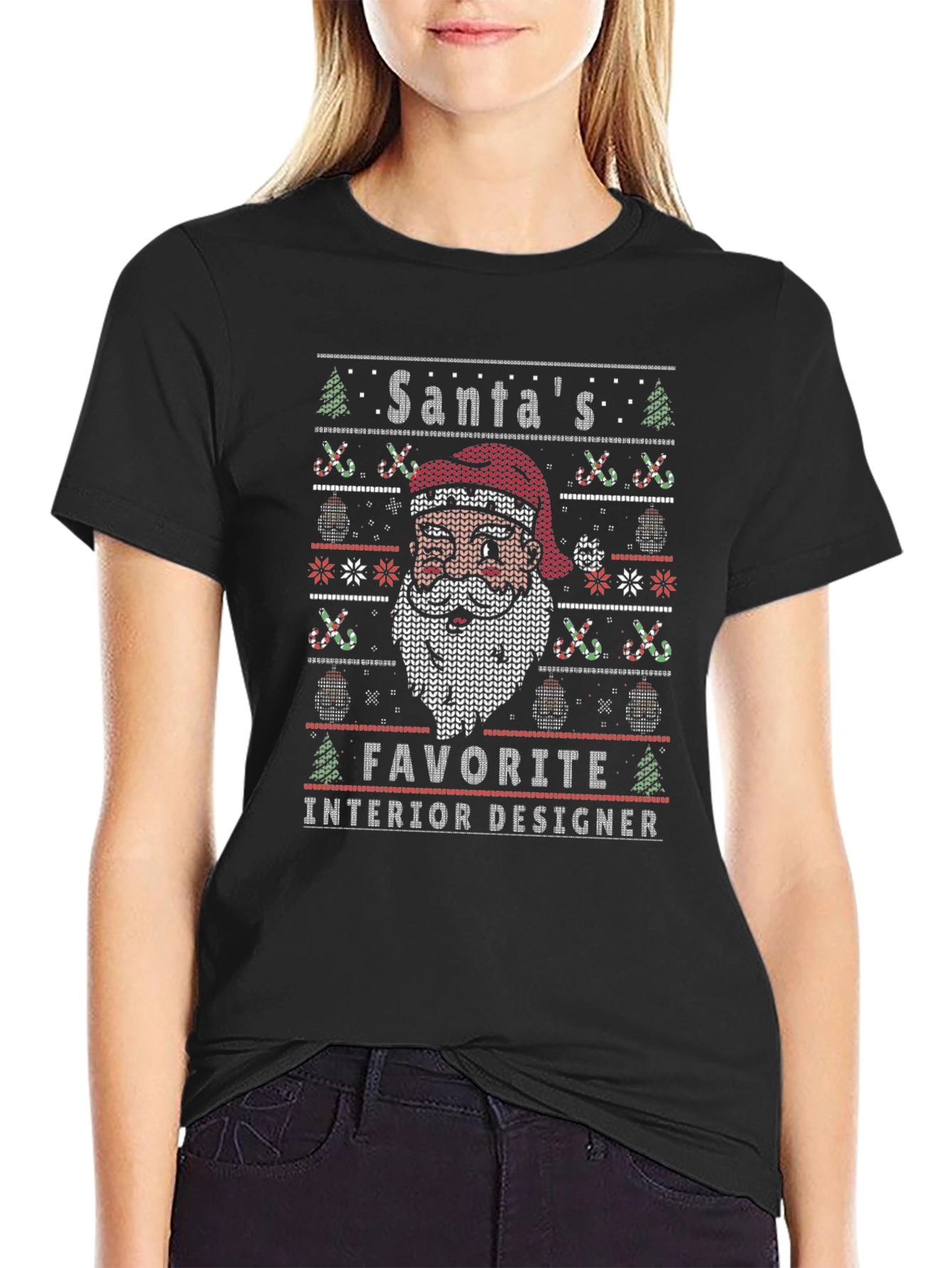 Santas Favorite Interior Designer T-Shirt