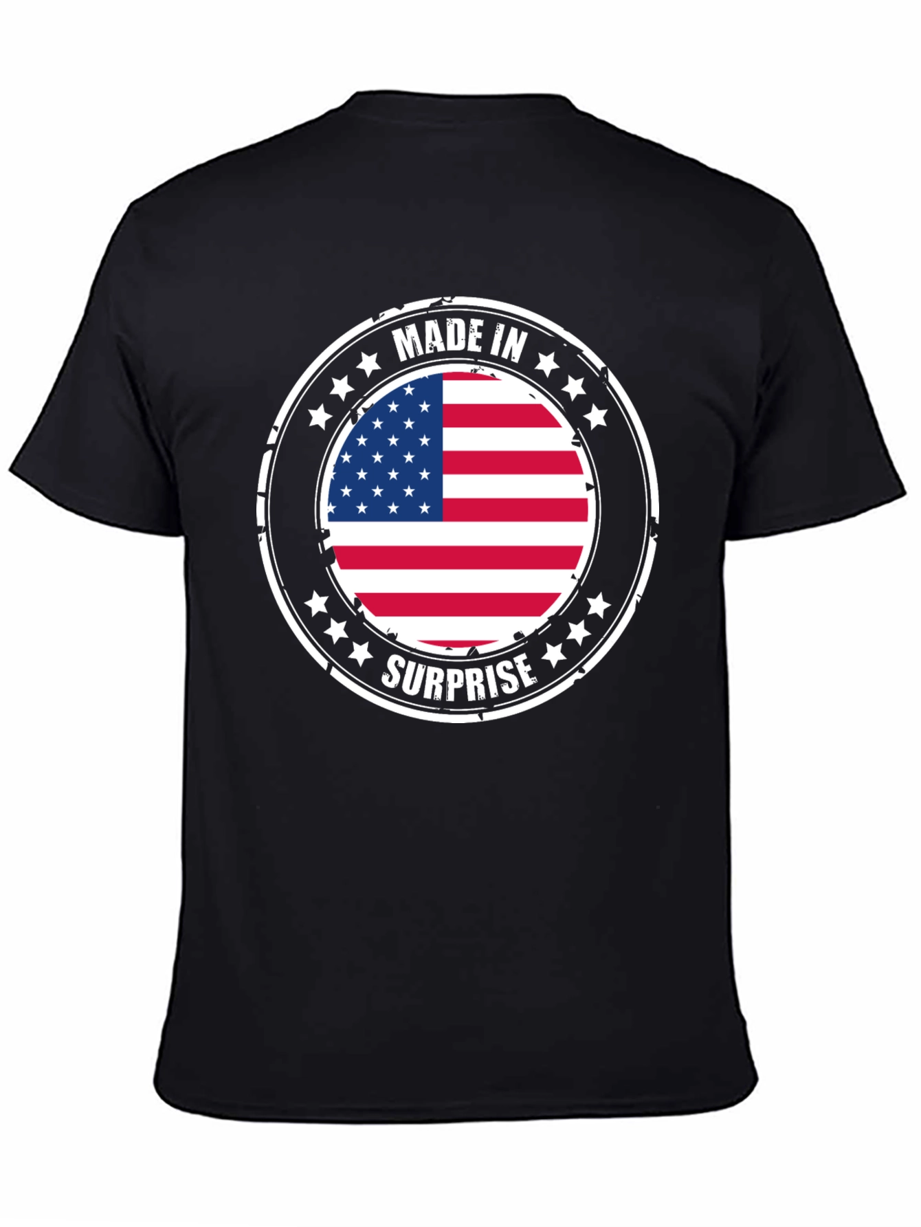 Made in Surprise American Flag T-Shirt