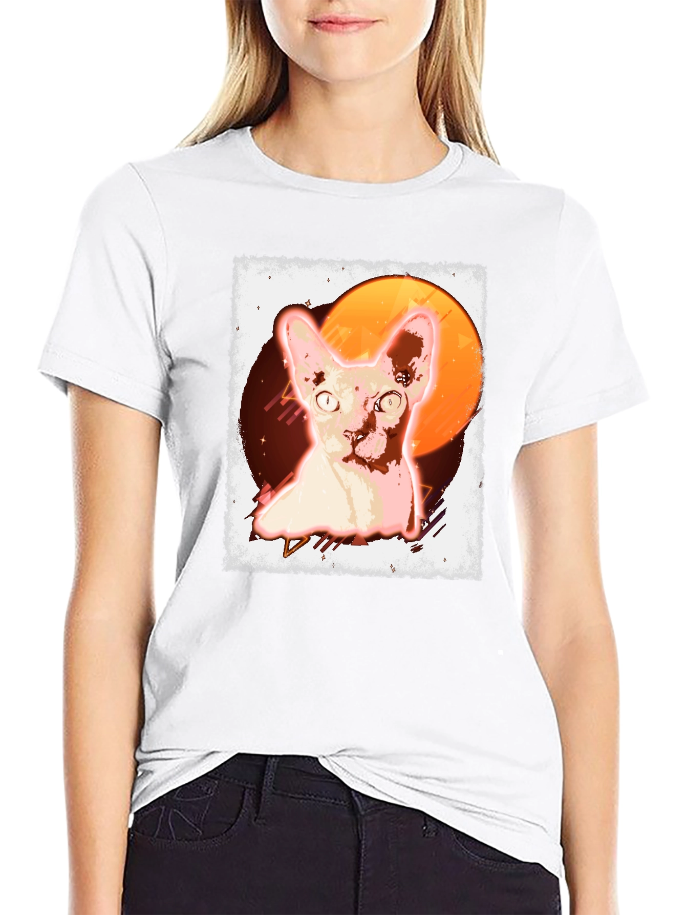 Sphynx Cat T-Shirt - Trendy Graphic Tee