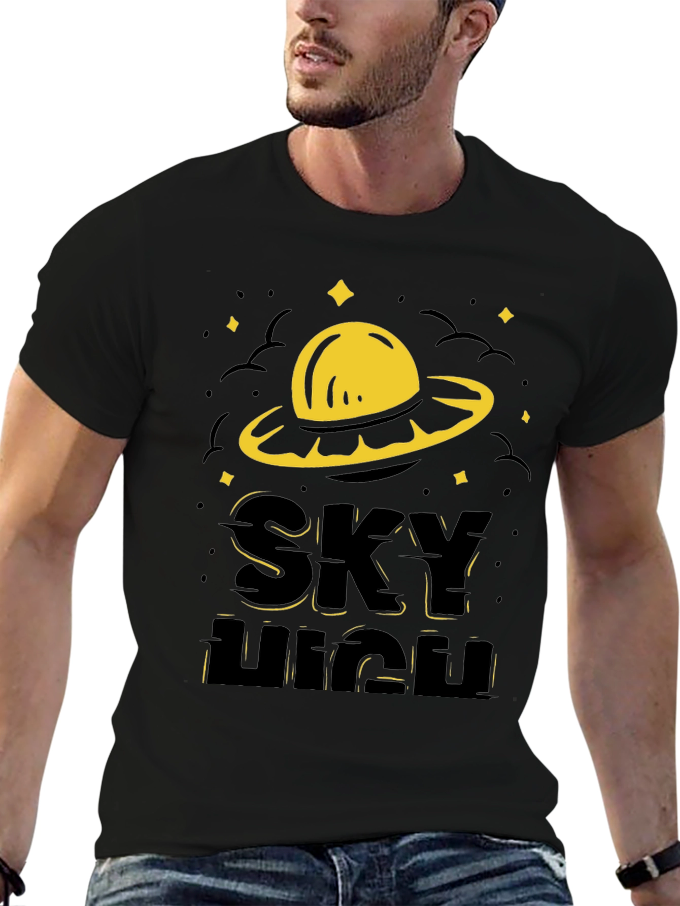 Sky High UFO Graphic Tee