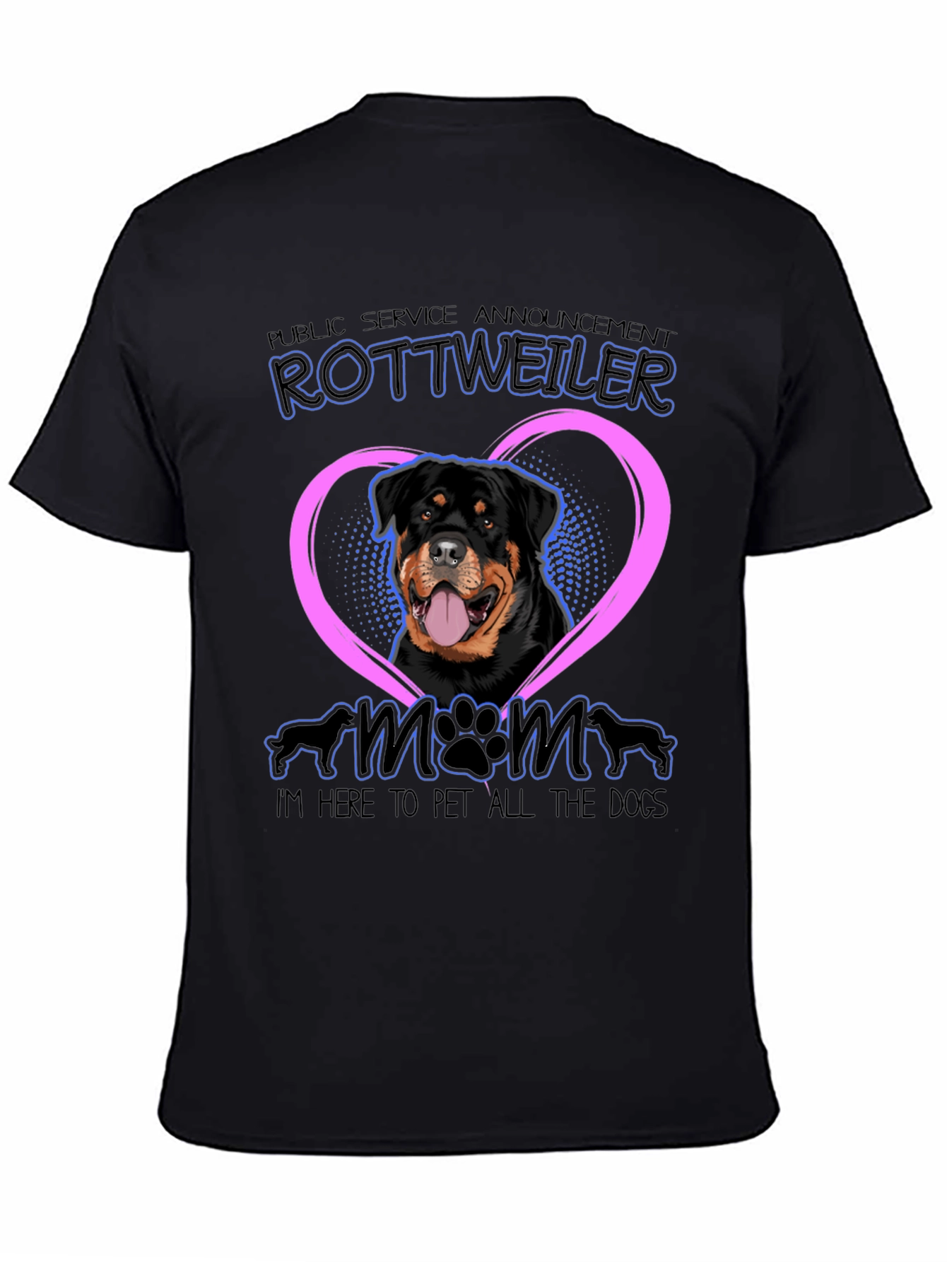 Rottweiler Mom T-Shirt - Dog Lover Tee