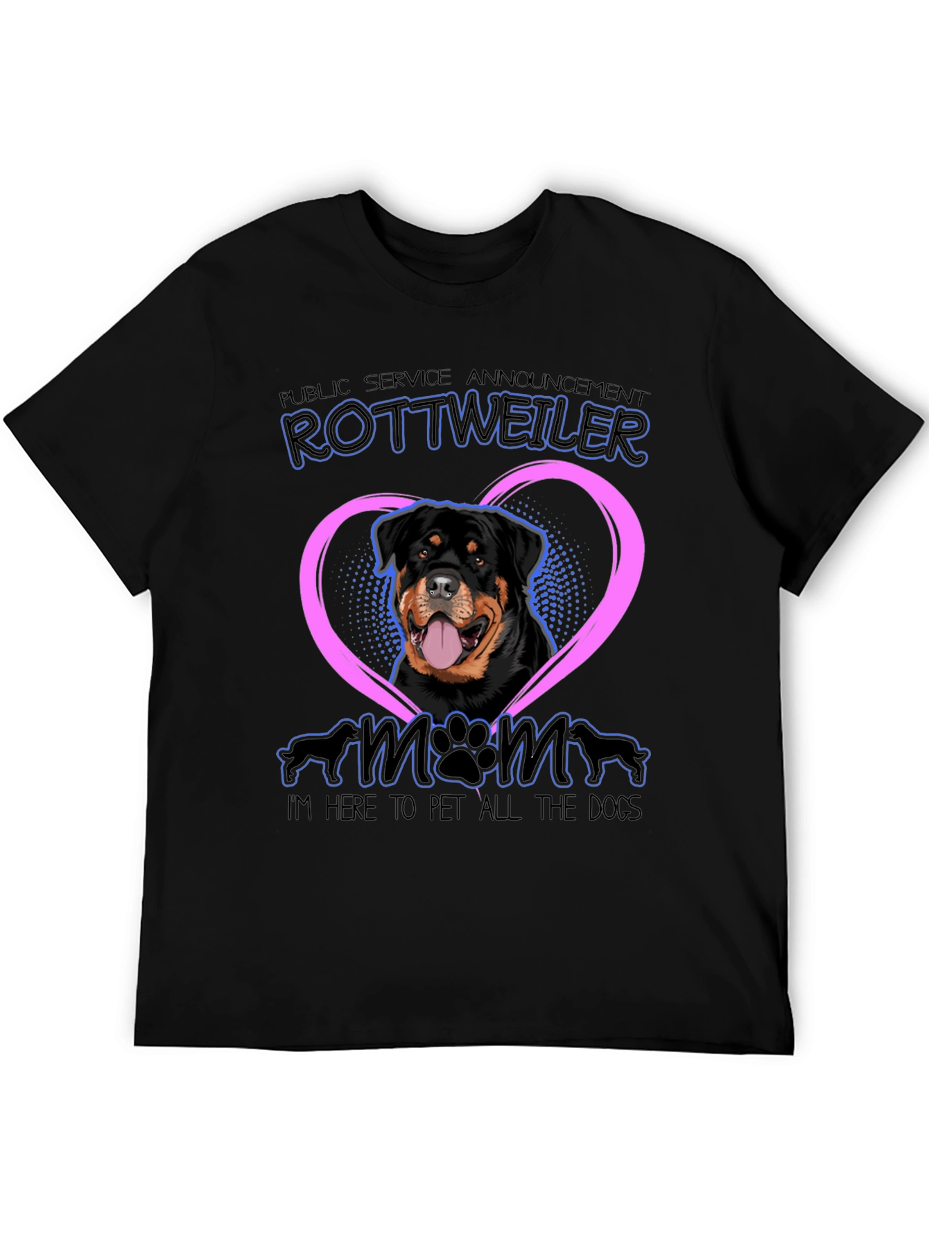 Rottweiler Mom T-Shirt - Dog Lover Tee